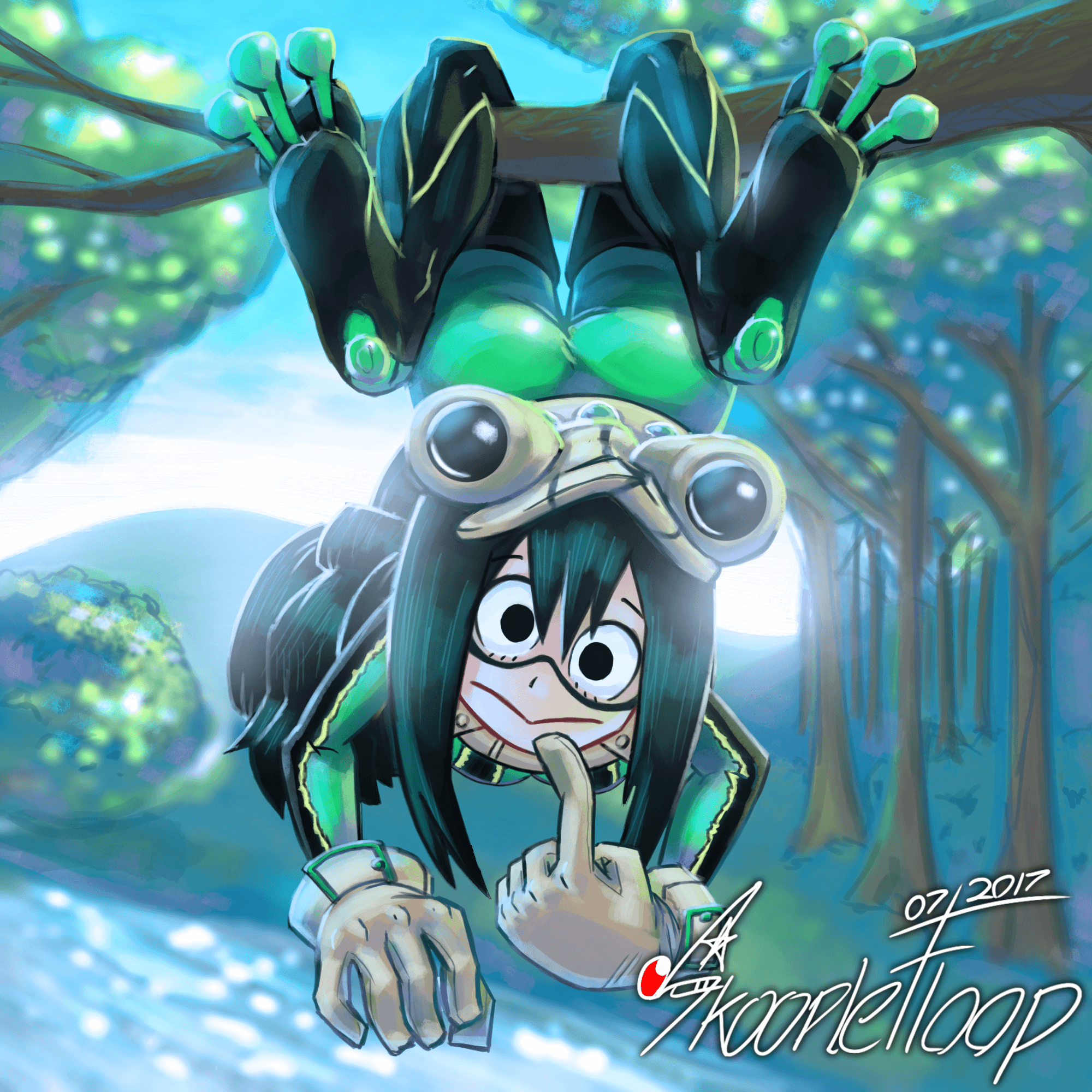 Froppy MHA Wallpapers - Top Free Froppy MHA Backgrounds - WallpaperAccess