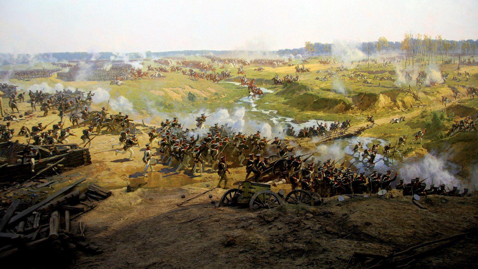 1920x1080 The Battle of Borodino in 1812 Desktop wallpaper 1024x600