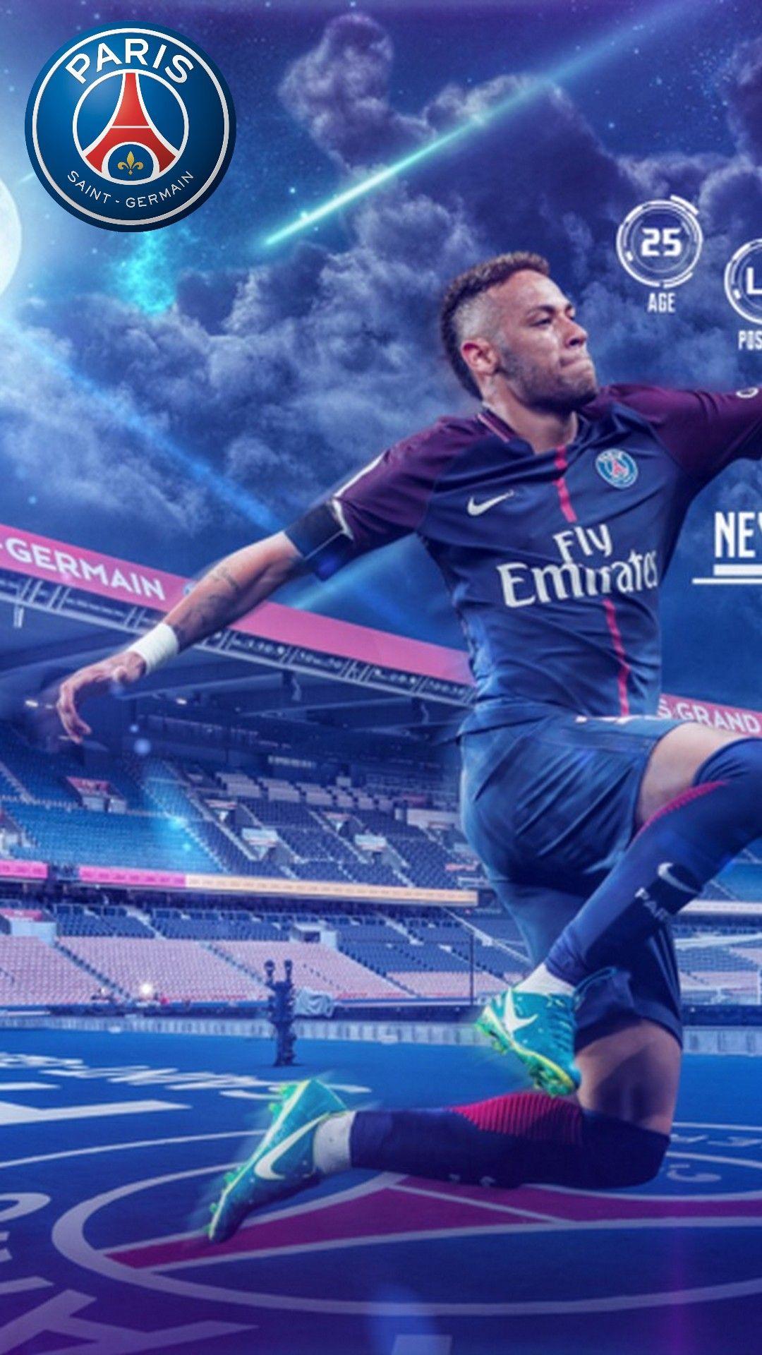 1080x1920 Wallpaper Neymar PSG iPhone Football Wallpaper