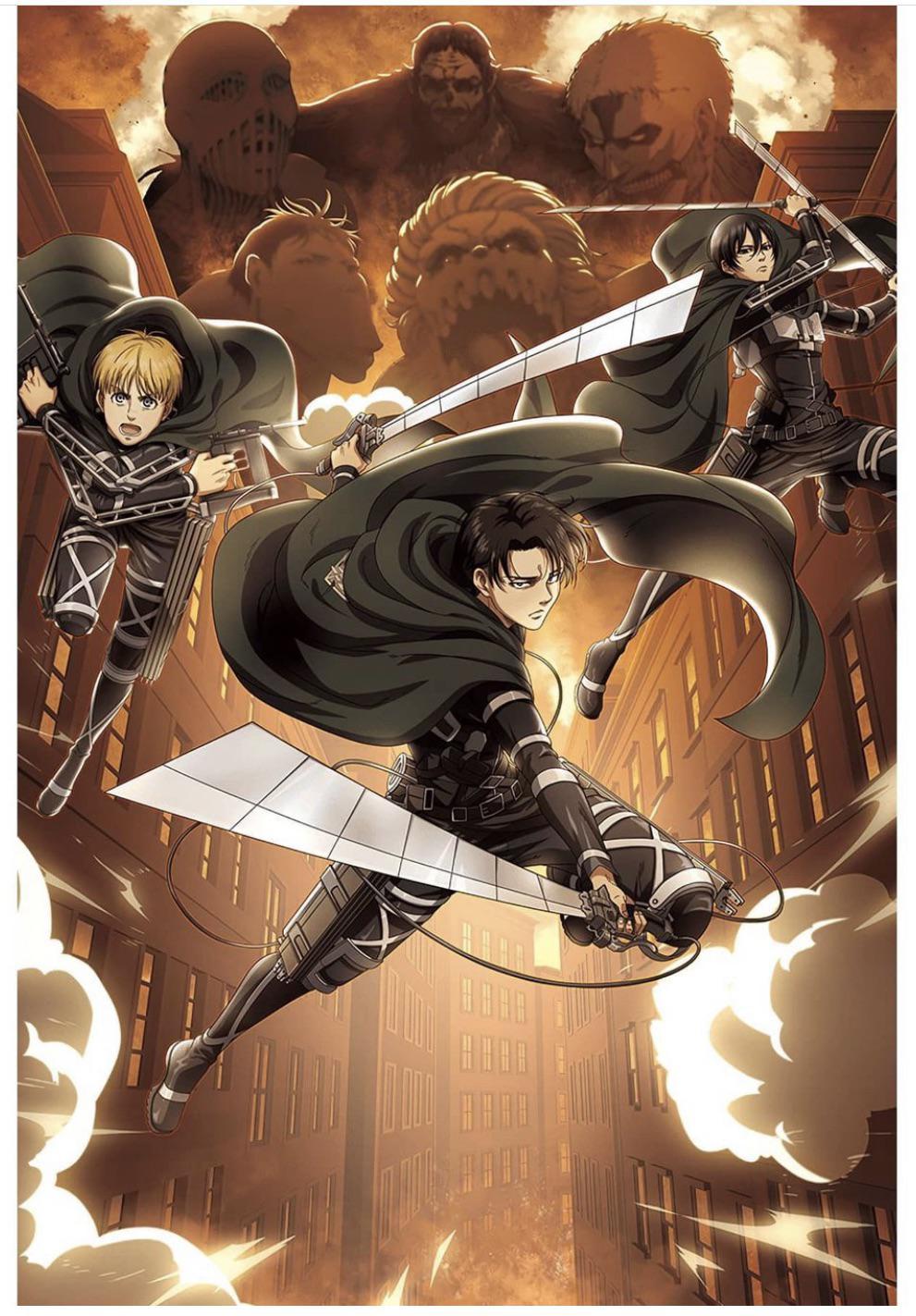 991x1423 Attack on Titan Season 4 Wallpaper For Tech