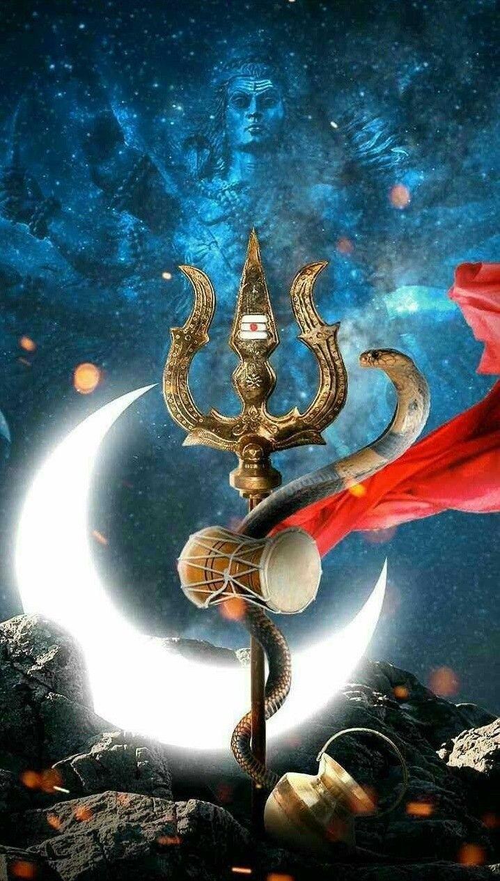 718x1265 Bholanath Wallpaper
