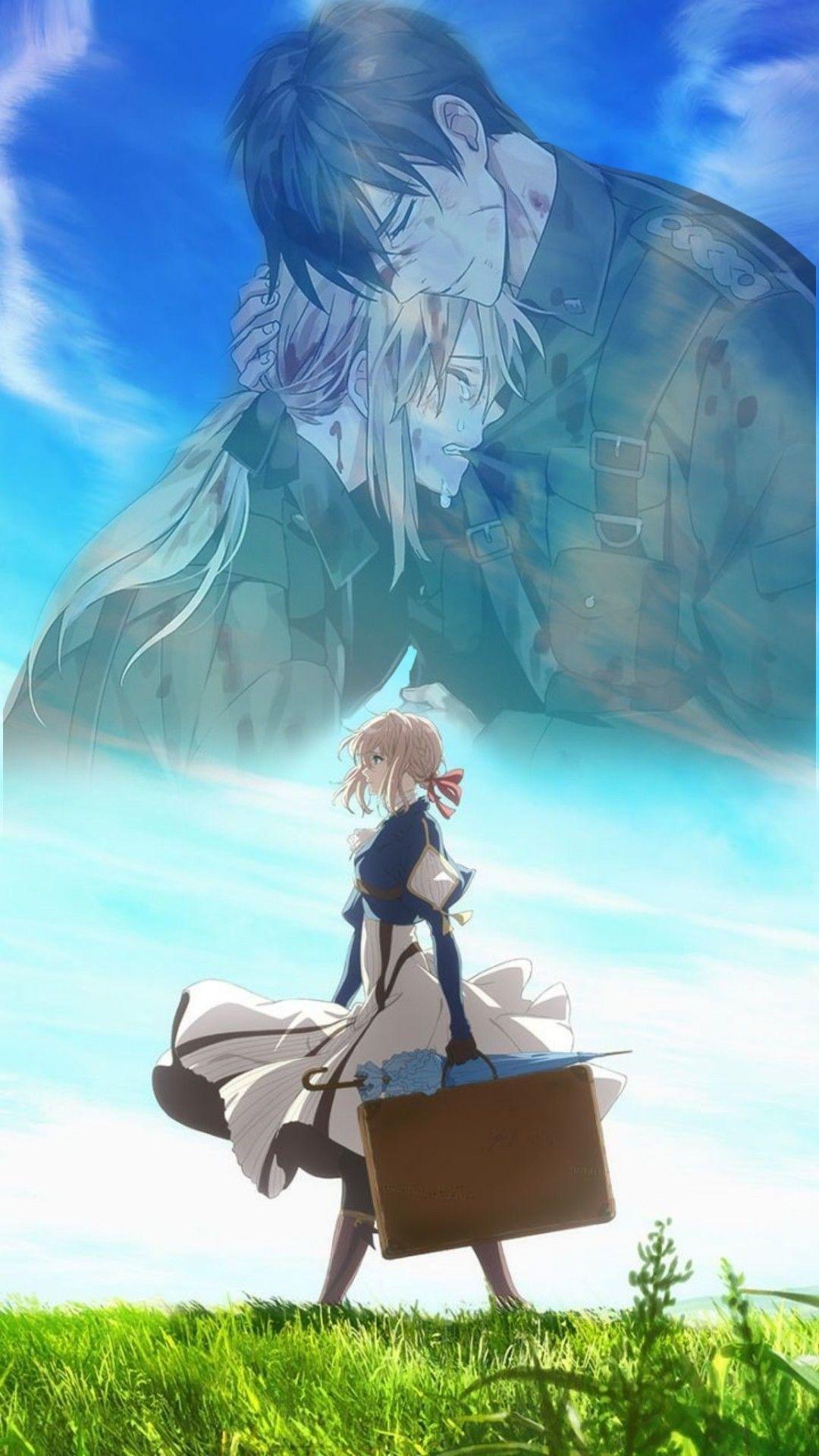 Tận hưởng màu sắc và nét đẹp với hình nền máy tính violet evergarden ...