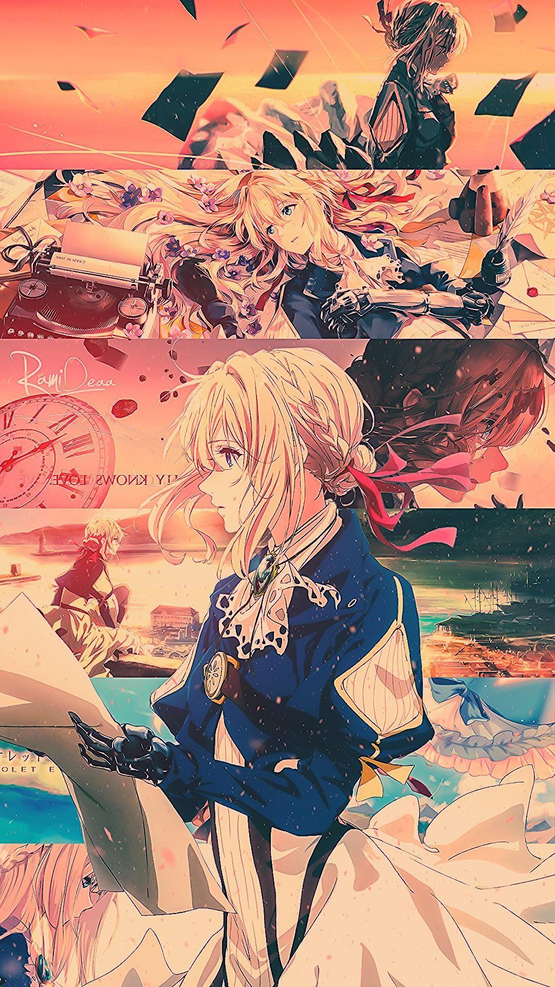 1080x1920 Aesthetic Anime Wallpaper Violet Evergarden Wallpaper HD