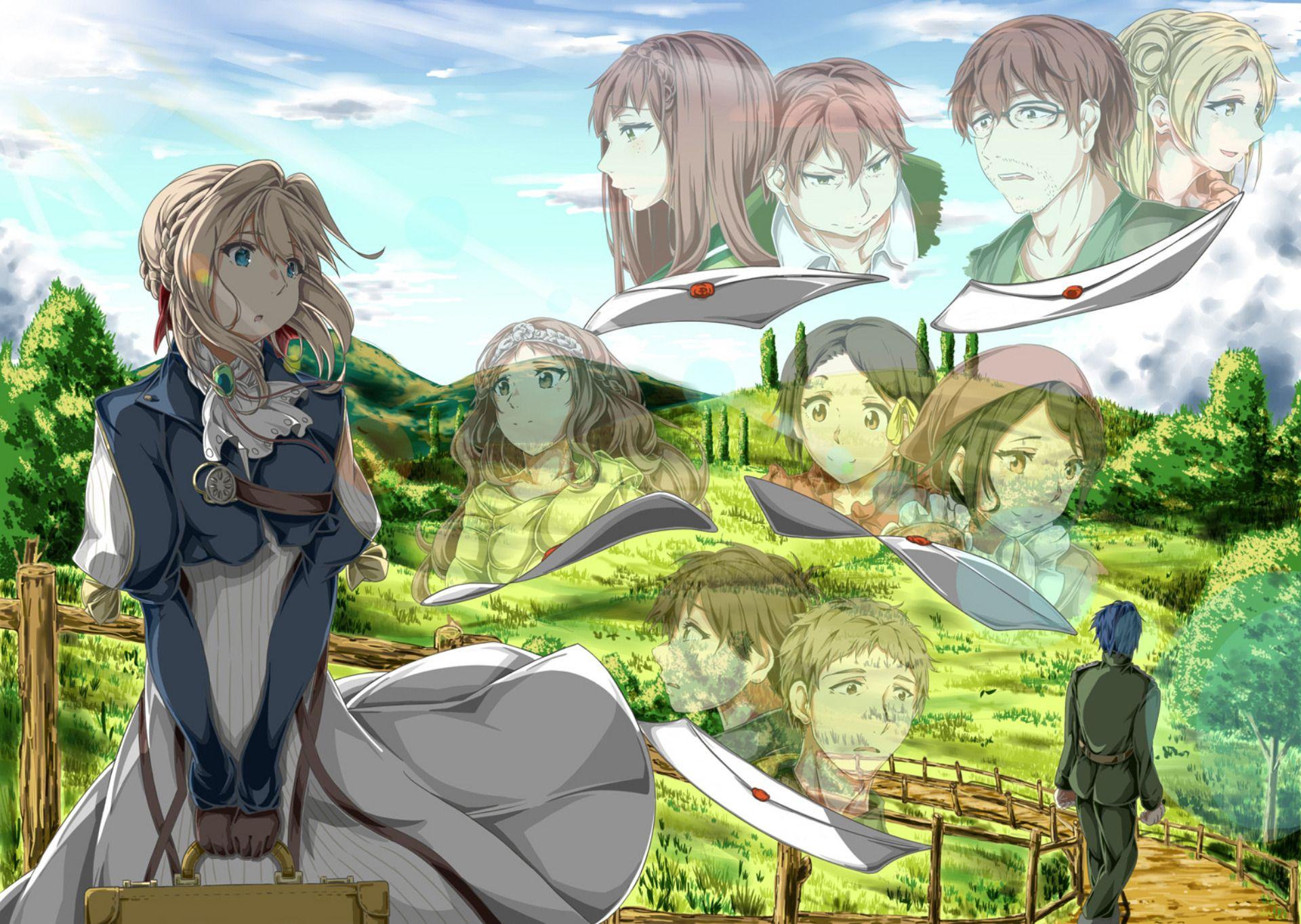 1920x1363 Clara Magnolia, Oscar Webster, Aidan Field, Spencer Marlborough, Charlotte Abelfreyja Drossel, Violet Evergarden (Character), Gilbert Bougainvillea, Luculia Marlborough wallpaper. Mocah HD Wallpaper
