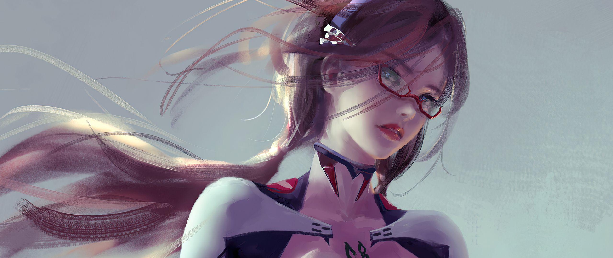 2560x1080 Mari Illustrious Makinami Evangelion 2560x1080 Resolution HD 4k Wallpaper, Image, Background, Photo and Picture