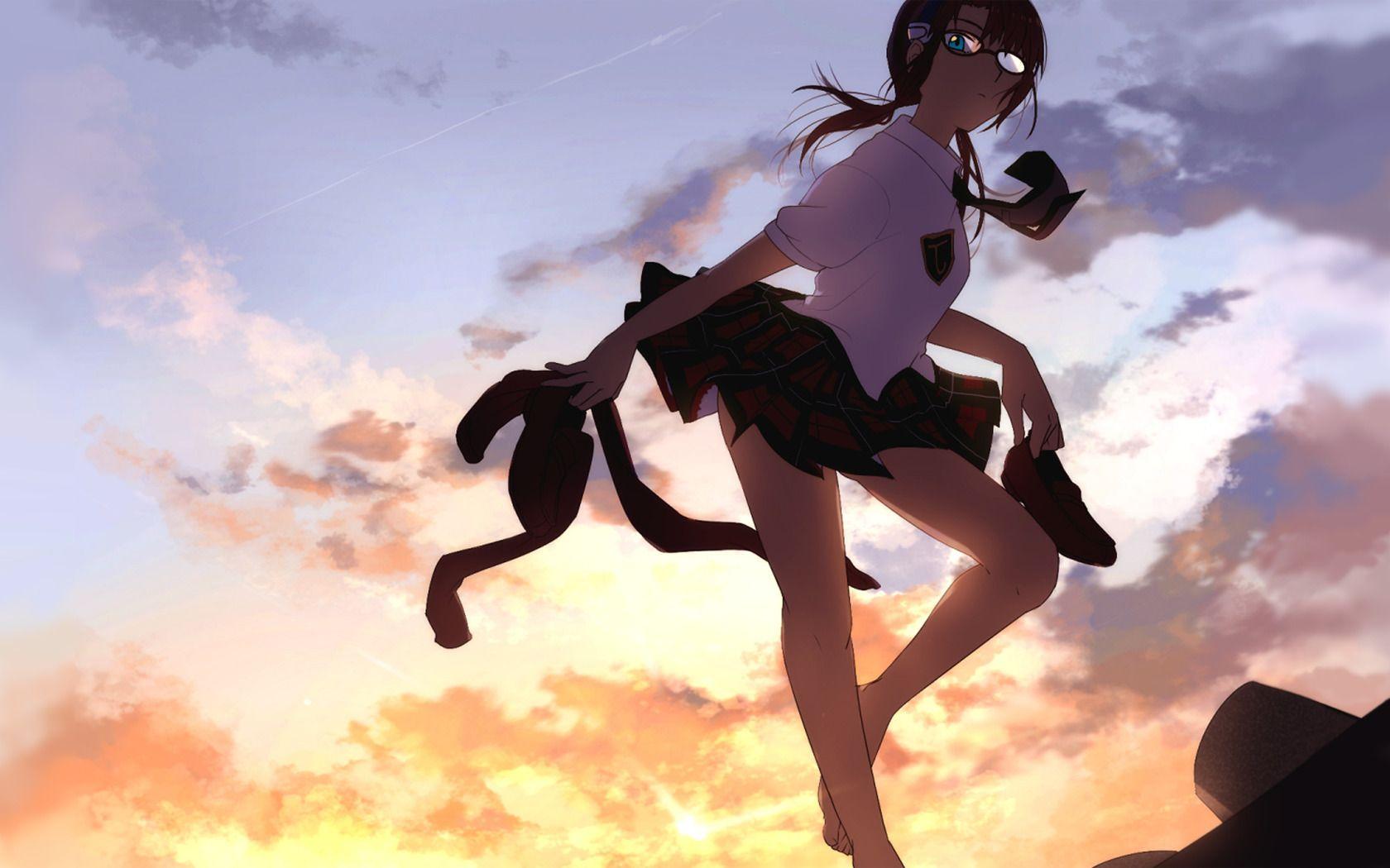 1680x1050 1680x1050 neon genesis evangelion makinami mari illustrious anime anime girls school uniform wallpaper JPG 292 kB
