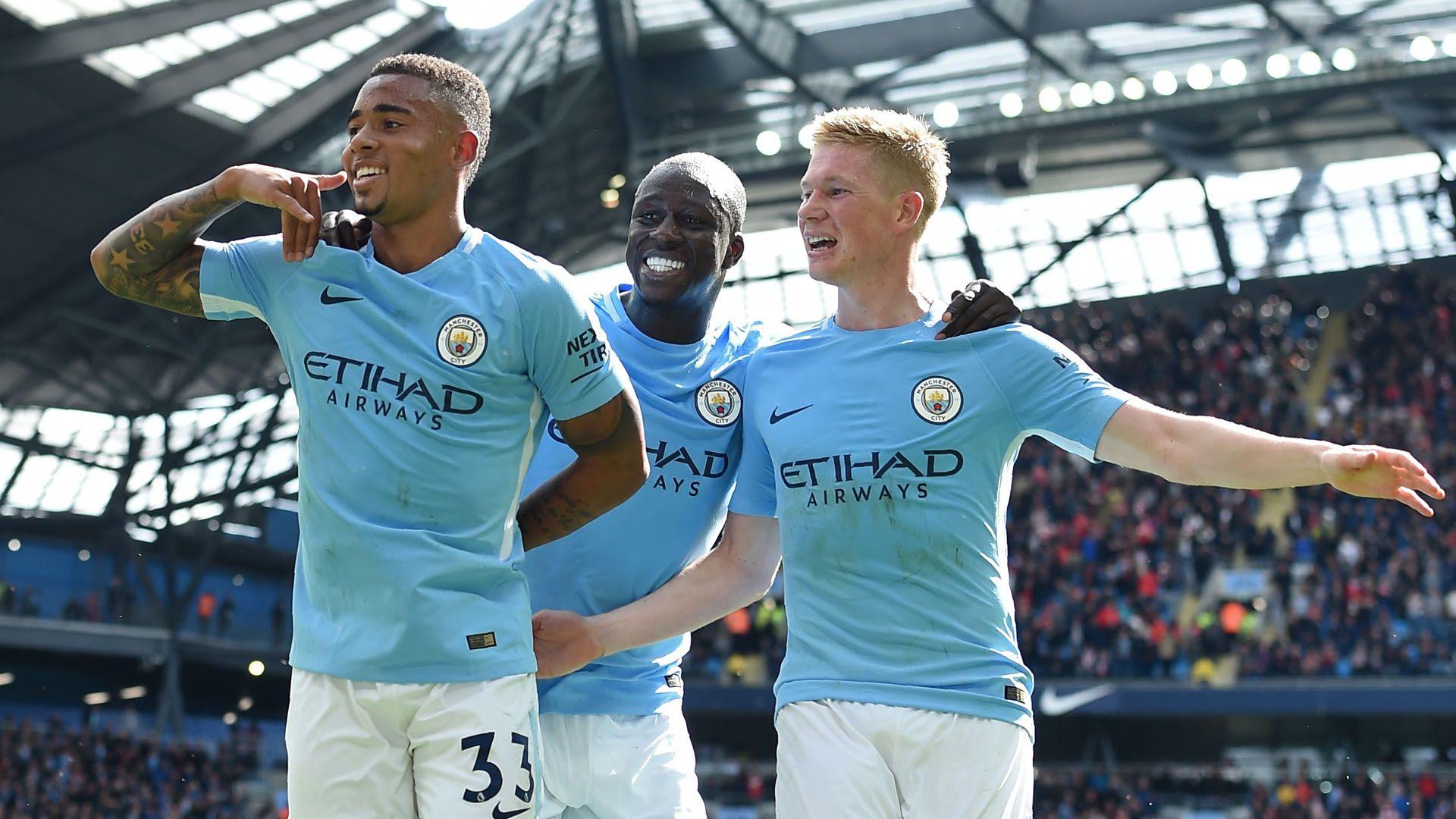 1920x1080 Manchester City Players Wallpaper