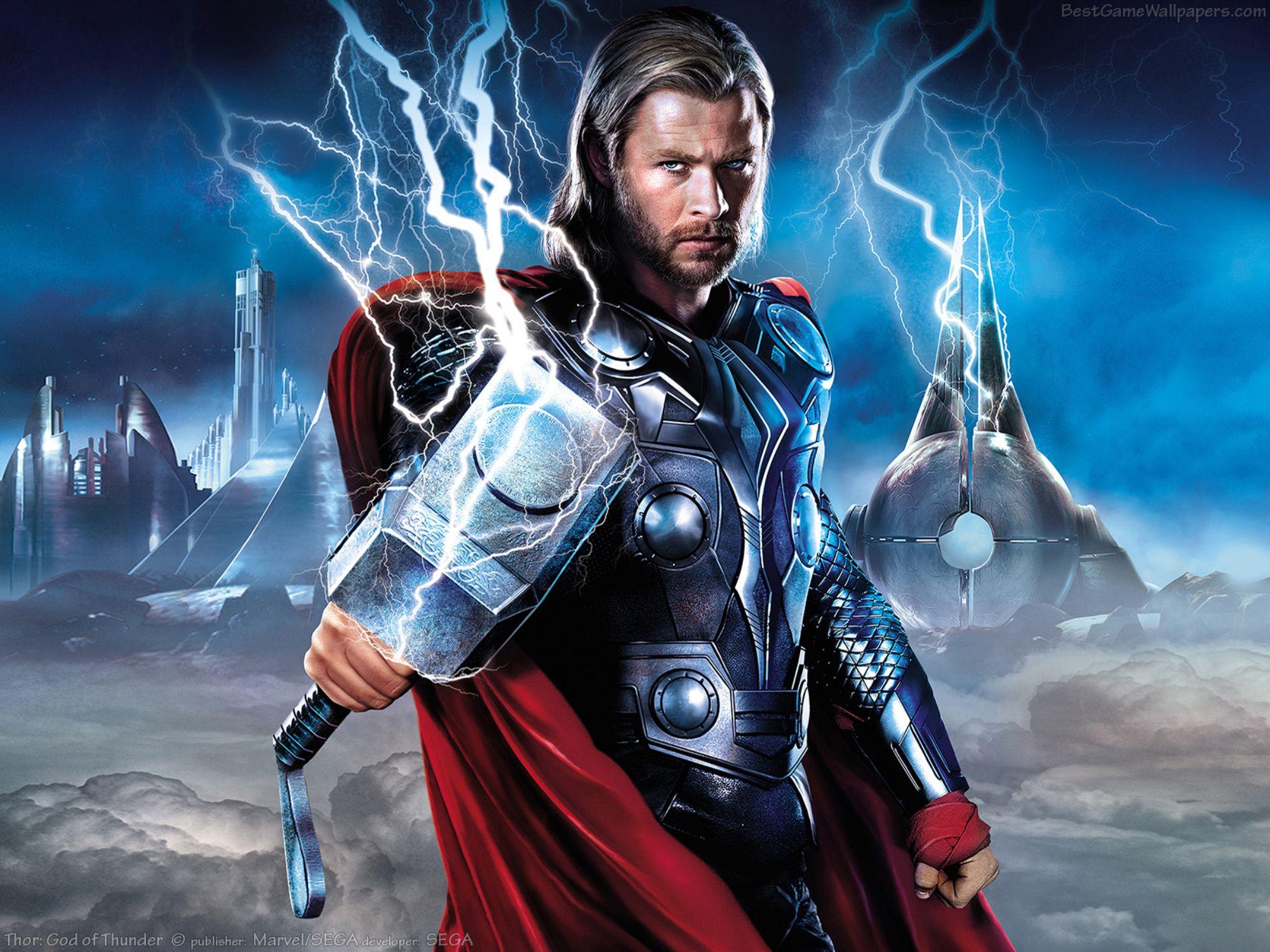 2000x1500 Thor God Of Thunder Wallpaper