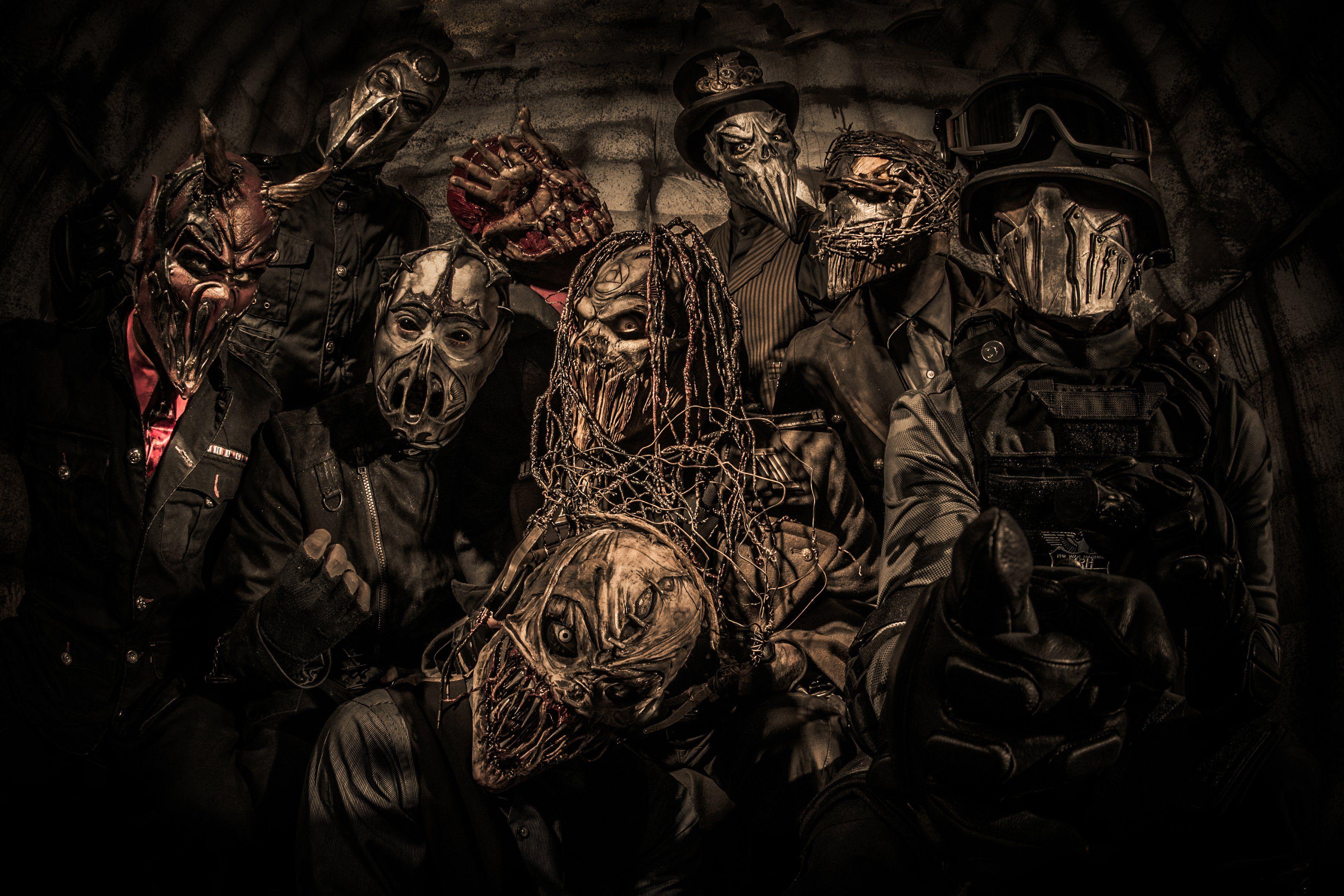 3600x2400 Vztrajnost Oswald vir mushroomhead qwerty masks