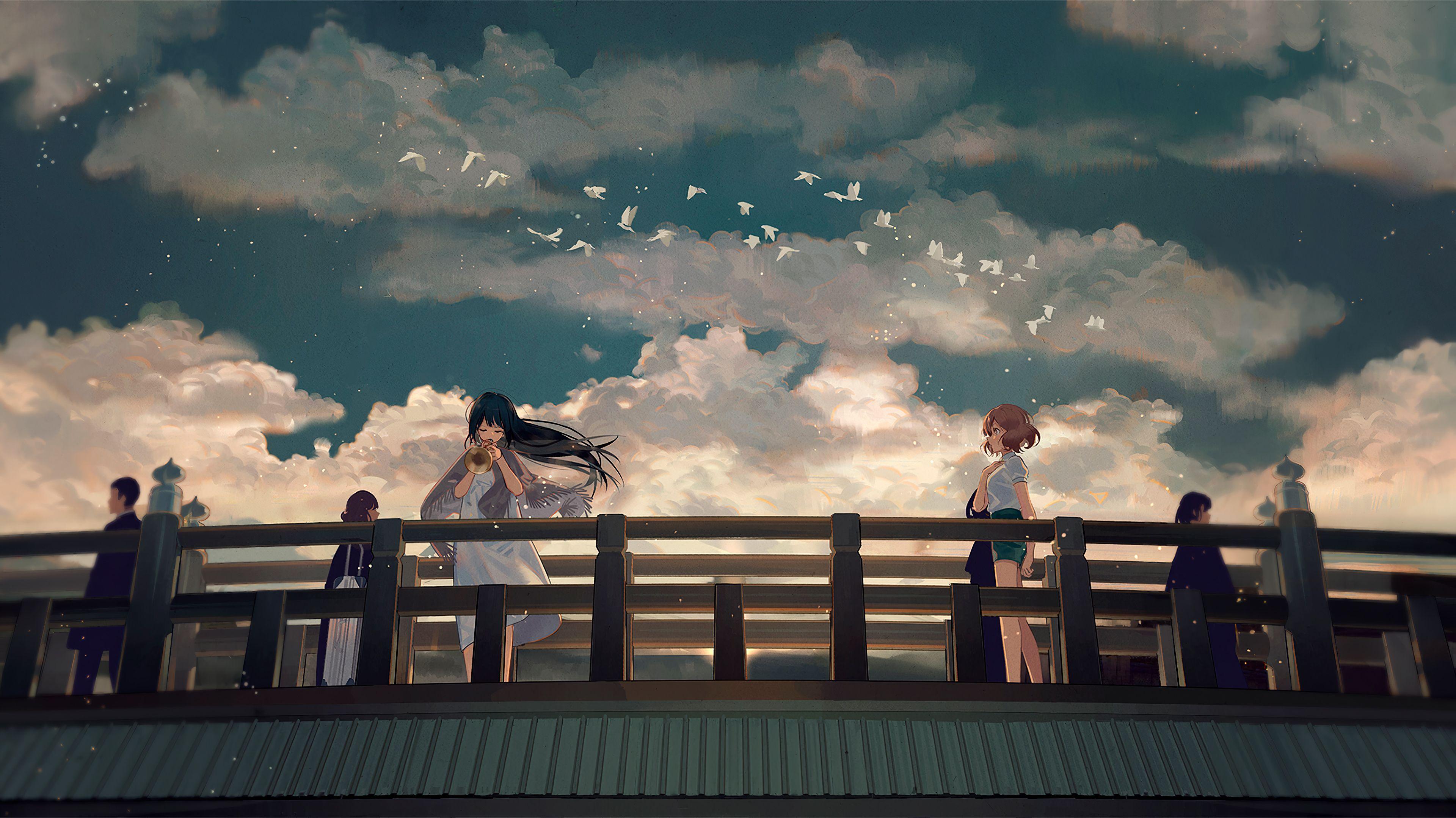 3840x2160 Kousaka Reina Oumae Kumiko Anime Girls 4k Wallpaper, HD Anime Wallpaper, 4k Wallpaper, Image, Background, Photos and Picture