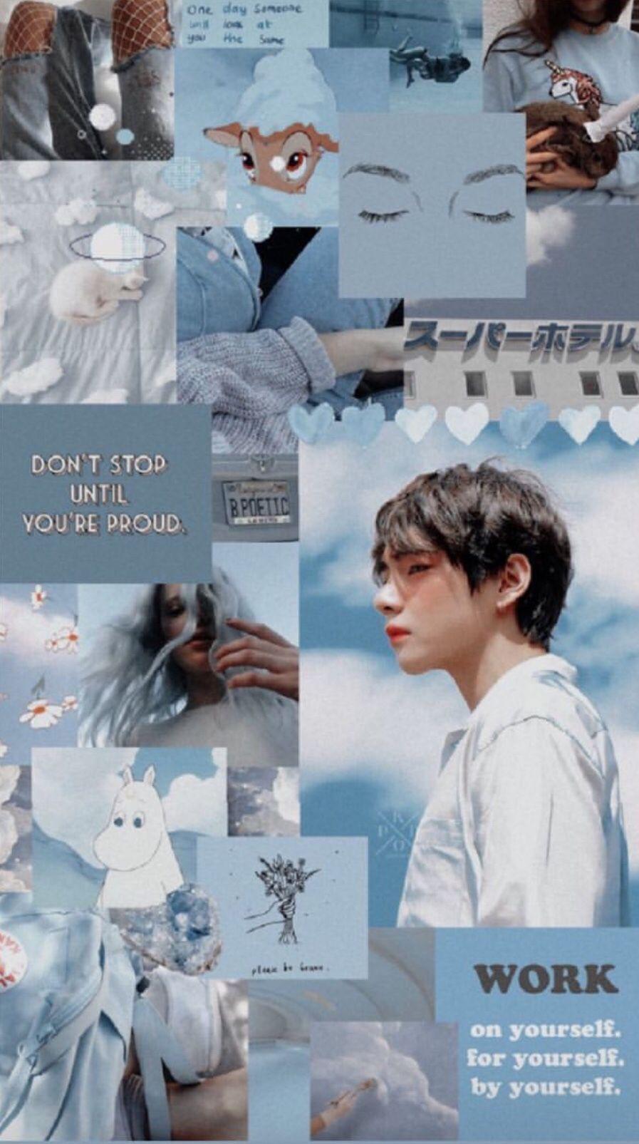 897x1605 Kim Taehyung Aesthetic Wallpaper