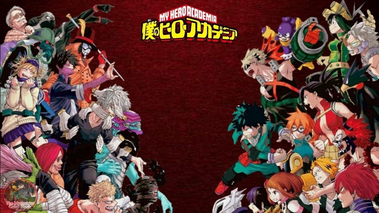 1280x720 Computer BNHA Wallpaper