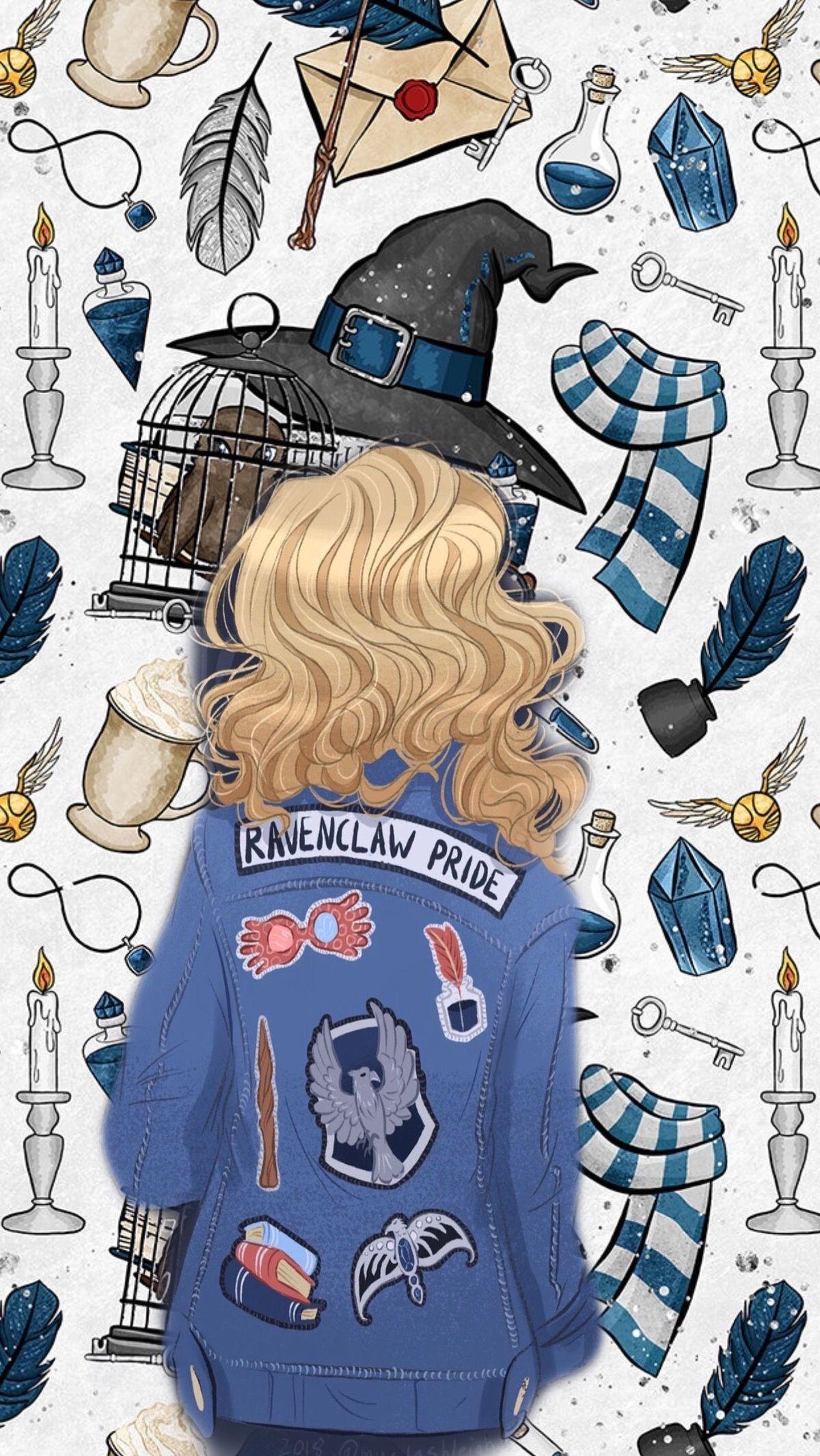 1200x2133 Ravenclaw wall paper. Harry potter background, Harry potter picture, Harry potter drawings