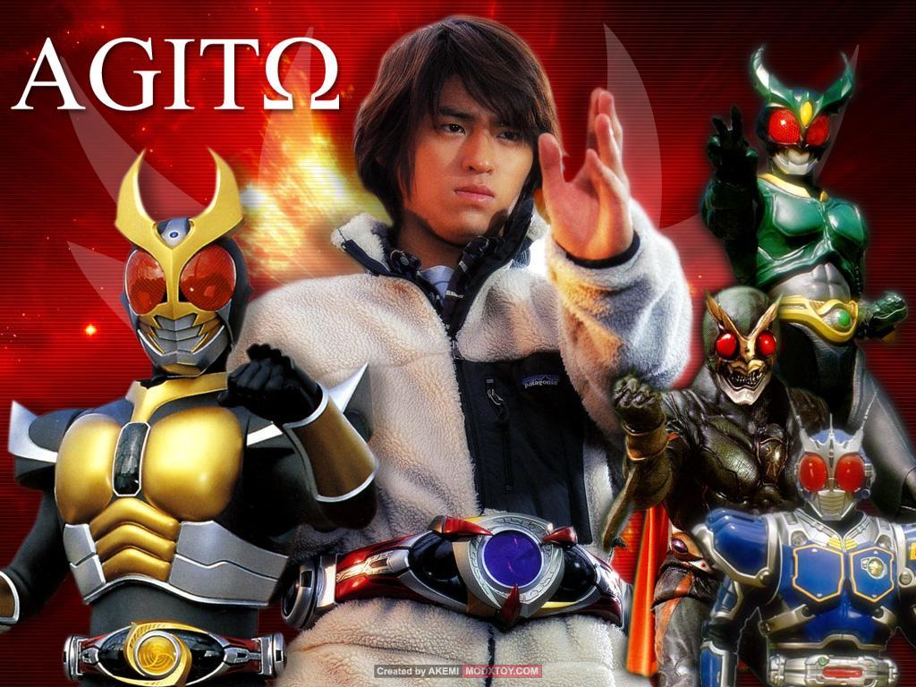 1024x768 Kamen Rider Agito Wallpaper