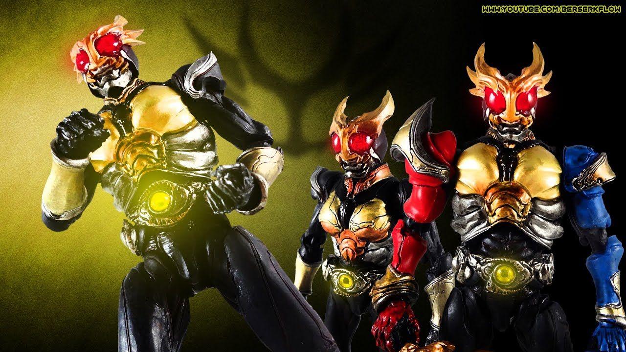 1280x720 S.I.C. Volume 19 Rider Agito Ground, Storm, Flame & Trinity Form + Yukina Agito