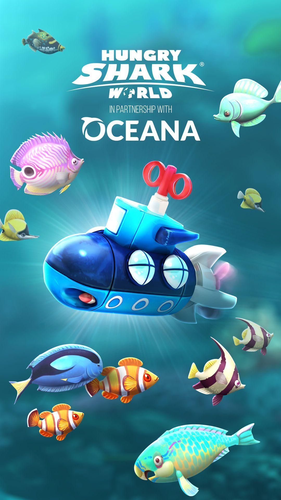 1080x1920 Keep Oceans Sharky!. Shark, Shark week, Shark games