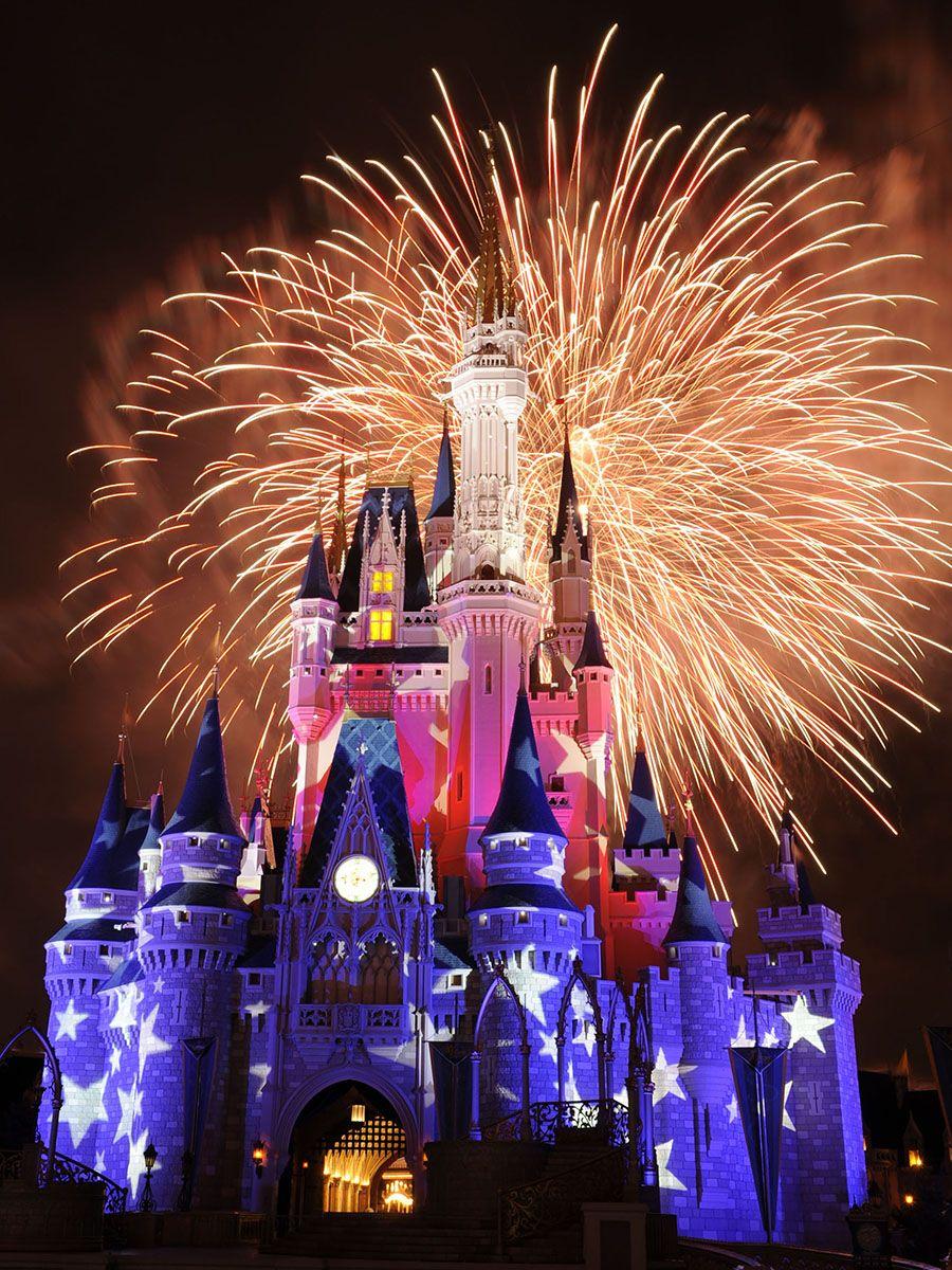 Disney Castle Fireworks Wallpapers - Top Free Disney Castle Fireworks ...