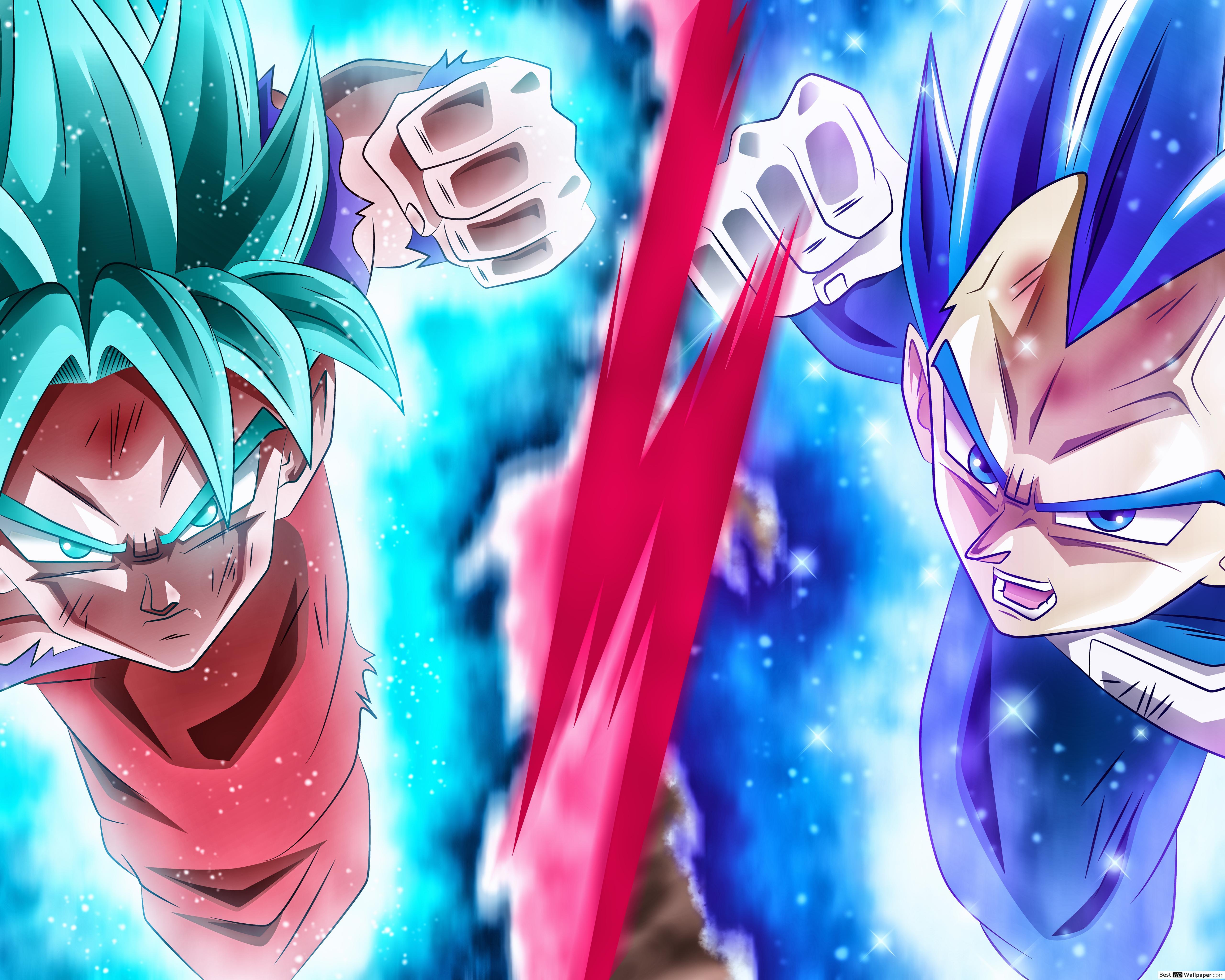 5120x4096 Dragon Ball Super Goku Vegeta HD wallpaper download