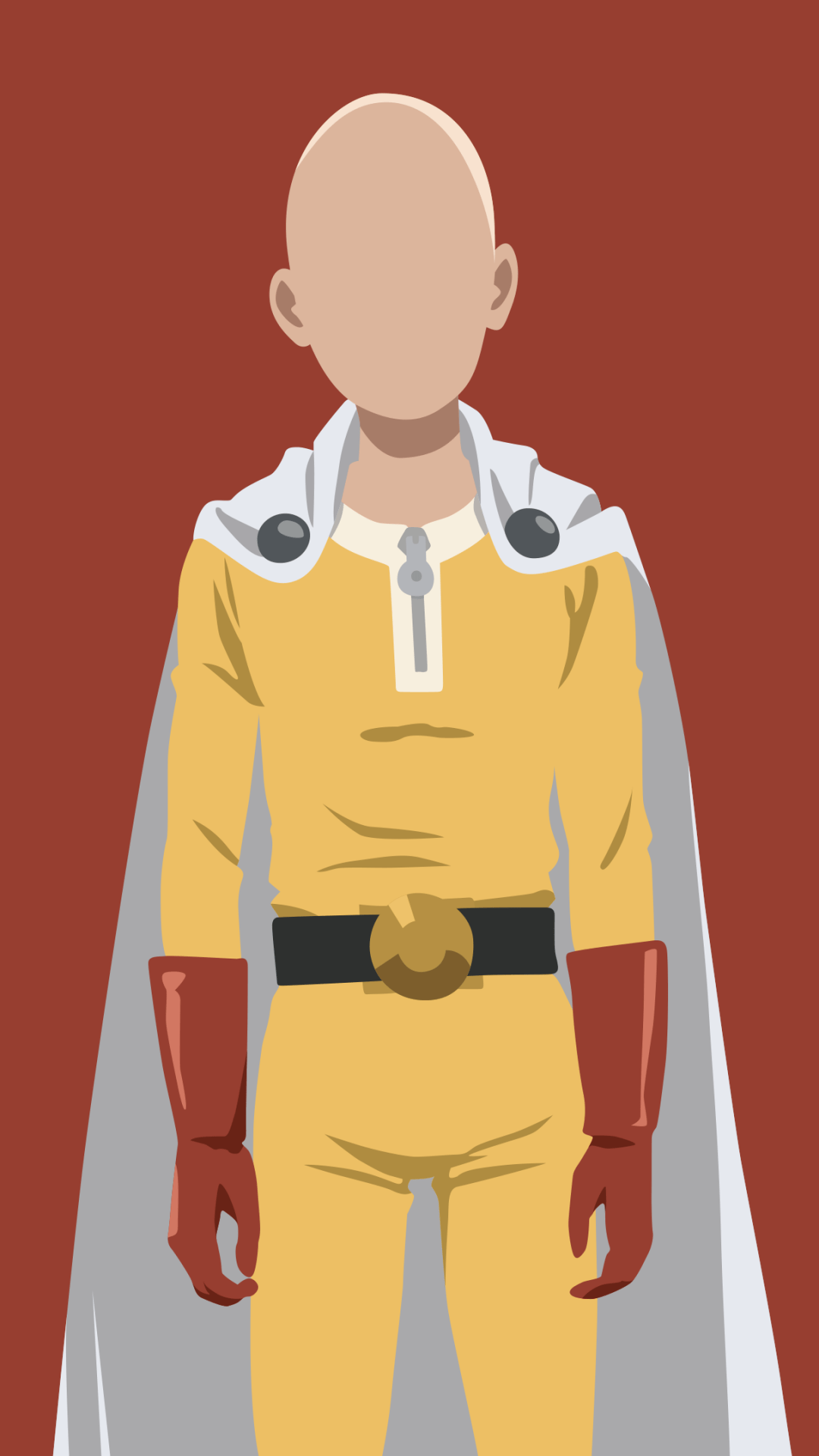1080x1920 Saitama Face Wallpaper