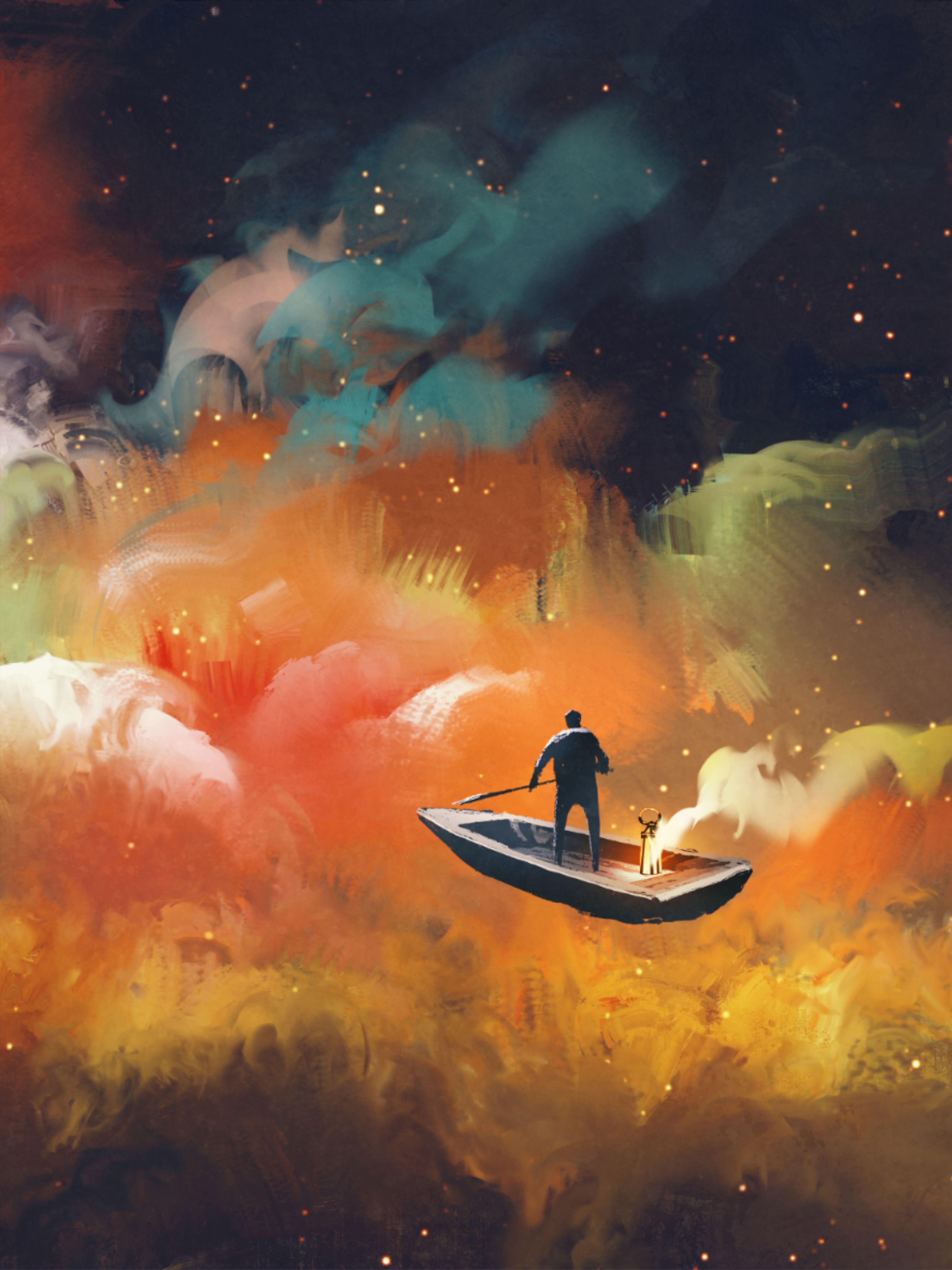 4500x6000 Tithi Luadthong On Digital Illustration, Sci Fi Inspiration, And The Creative Workflow. Animated Wallpaper For Mobile, Digital Illustration, Lucid Dreaming