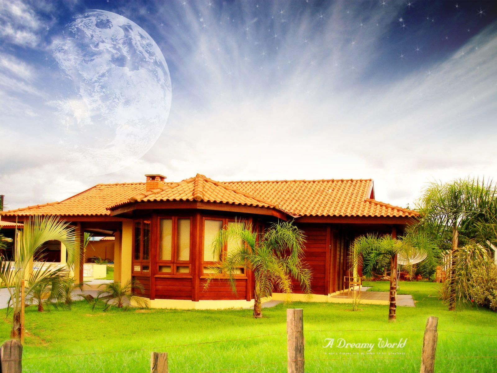 1600x1200 Dream Home World Wallpaper