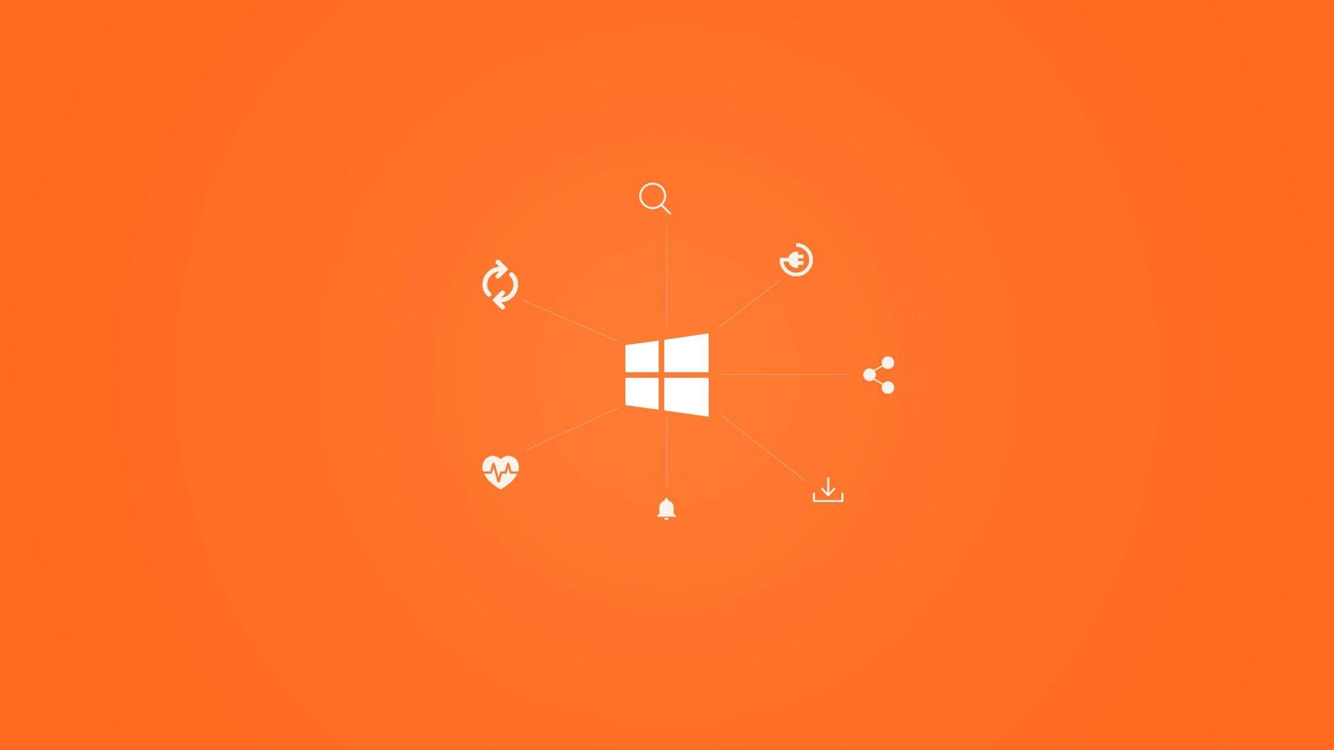 Windows 1.0 Orange Wallpapers - Top Free Windows 1.0 Orange Backgrounds