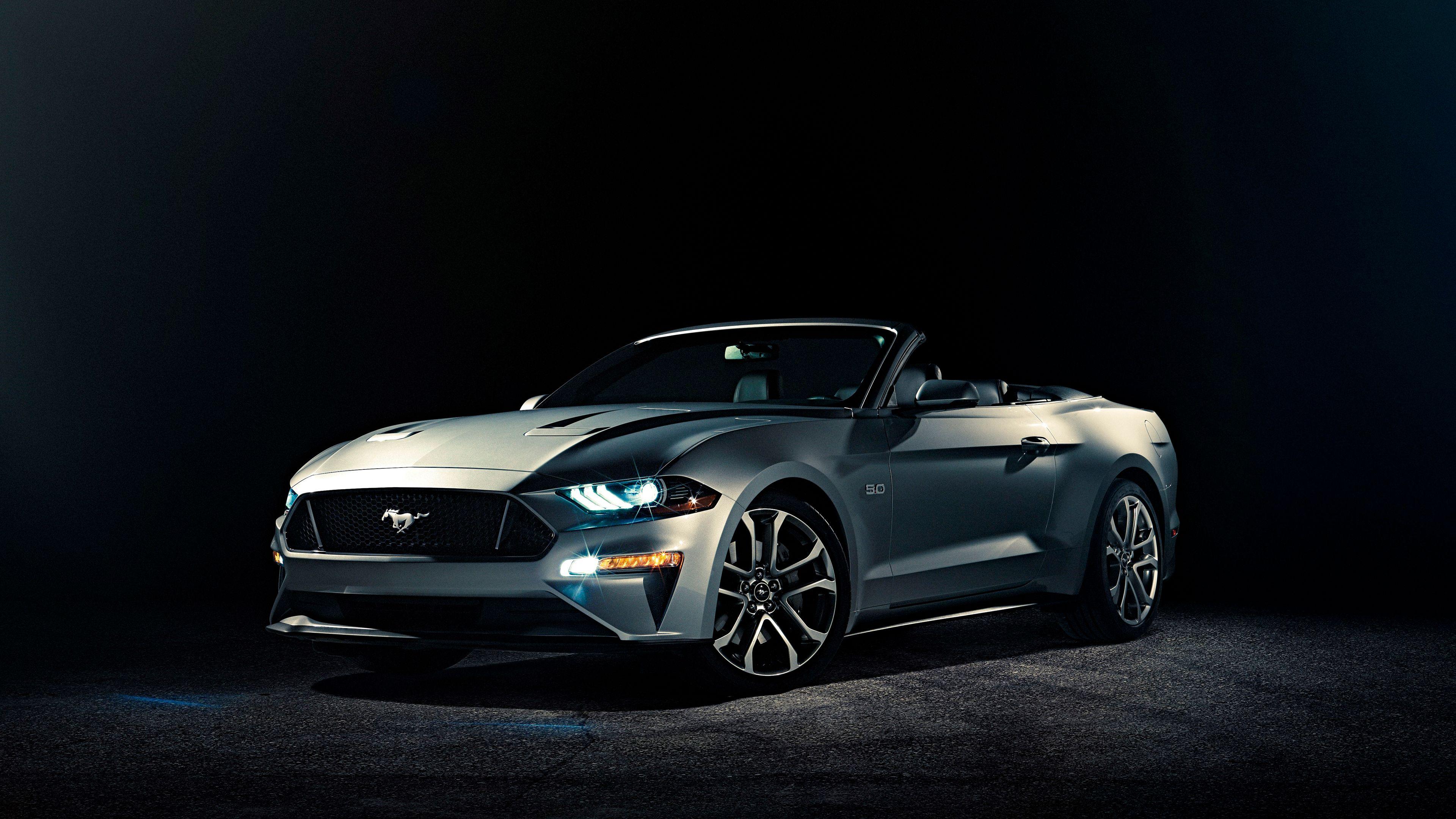 3840x2160 Ford Mustang GT Convertible 4K UHD Wallpaper