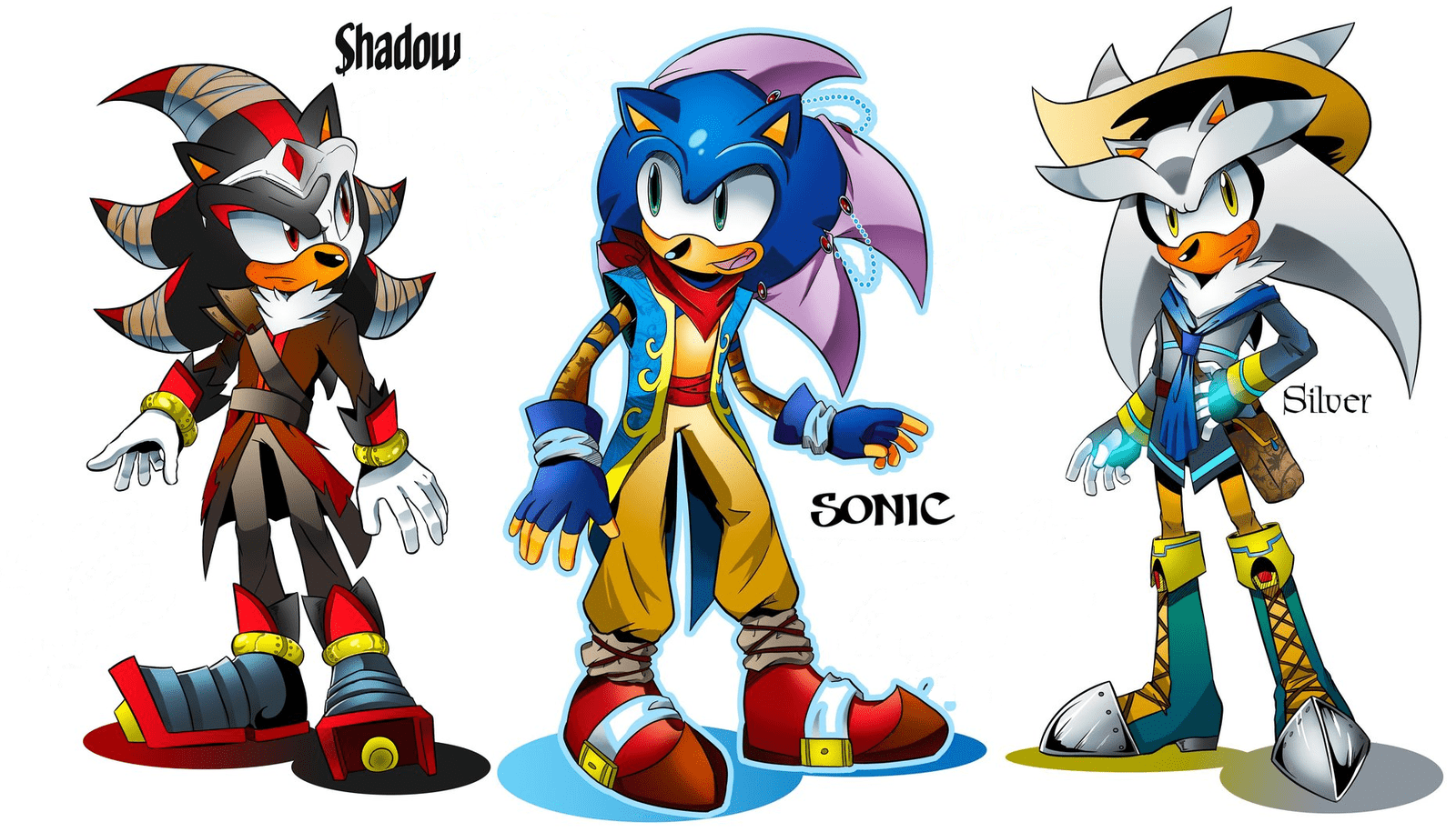 1600x915 Sonic Shadow Silver Brothers Wallpaper .