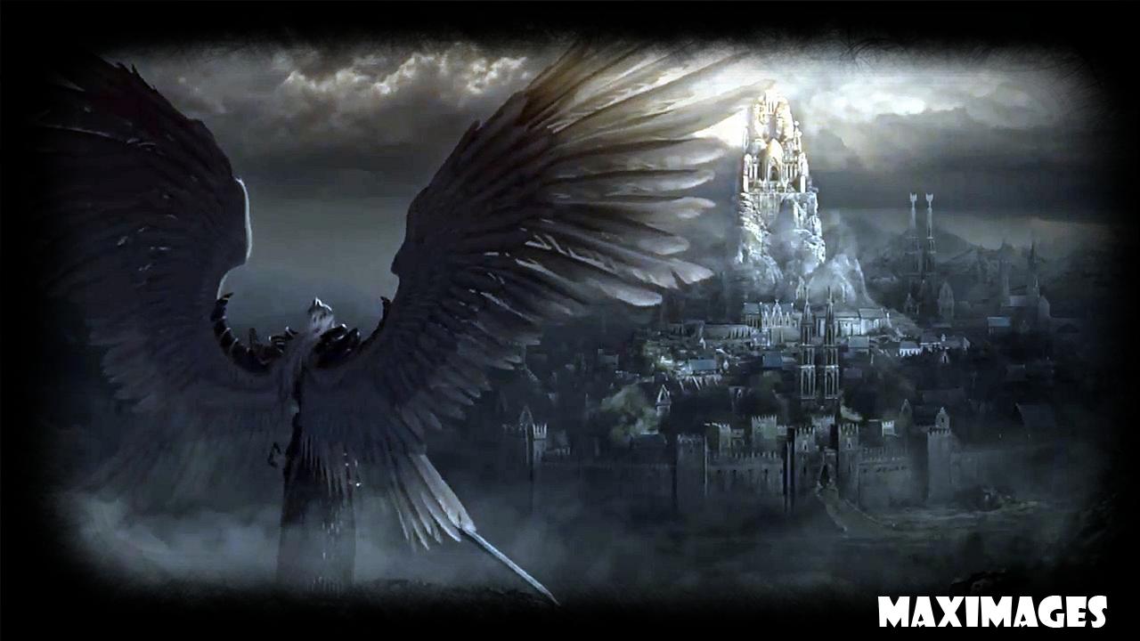 1280x720 Angel Warrior Wallpaper for Android