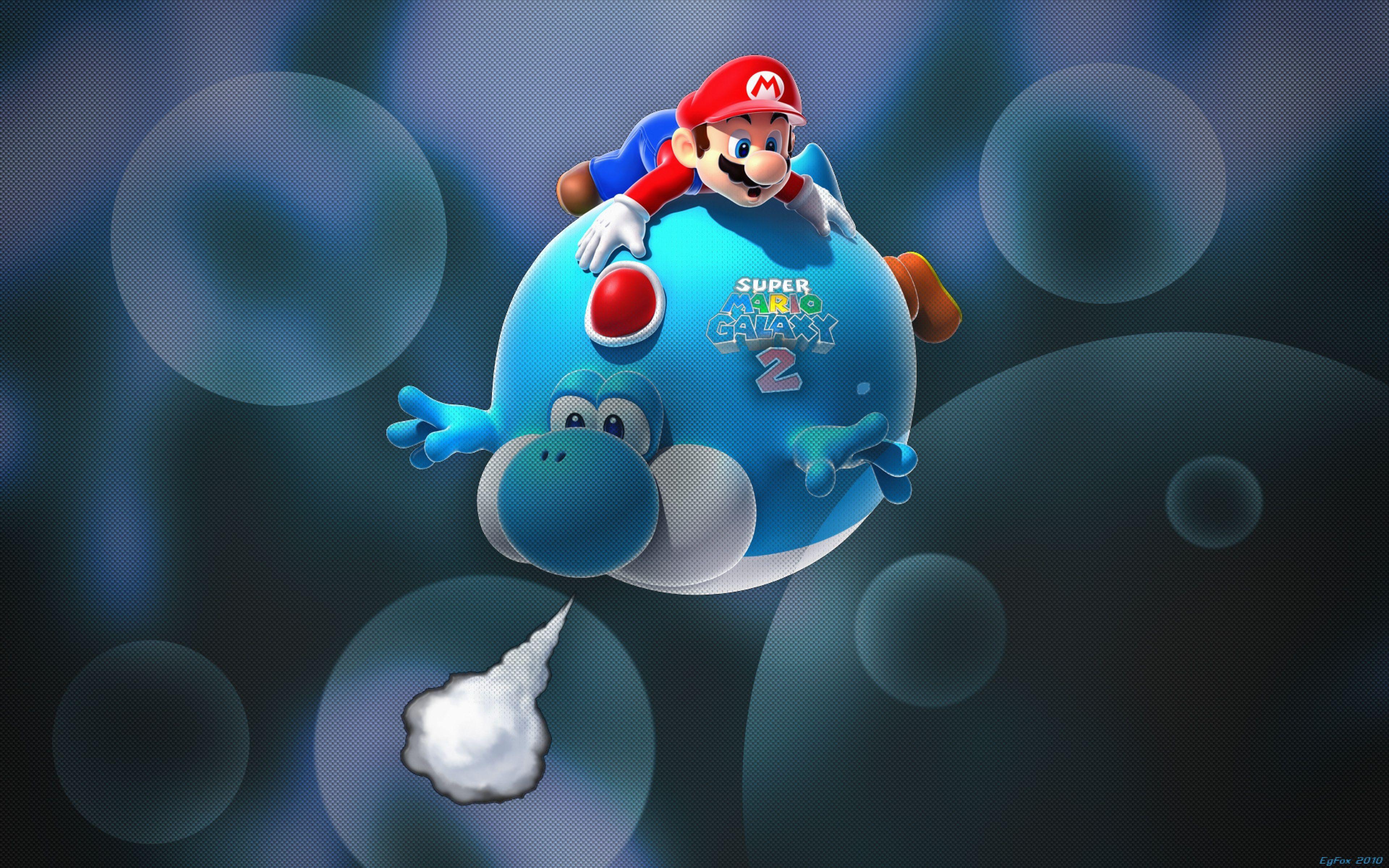 3840x2400 Super Mario Galaxy Wallpaper