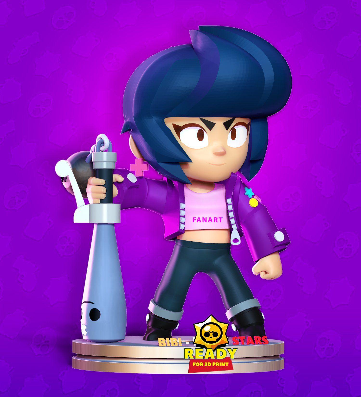 Bibi Brawl Stars Wallpapers Top Free Bibi Brawl Stars Backgrounds WallpaperAccess