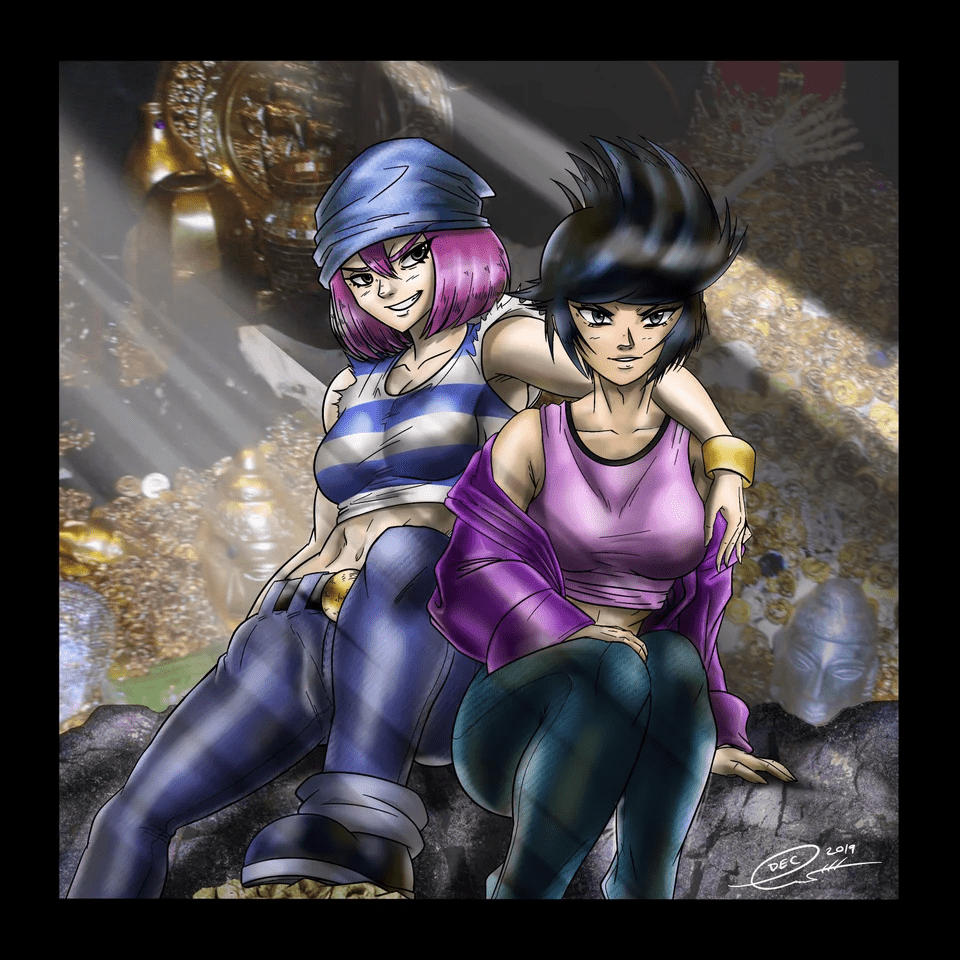960x960 Penny and Bibi : Brawlstars. Star art, Fan art, Cartoon