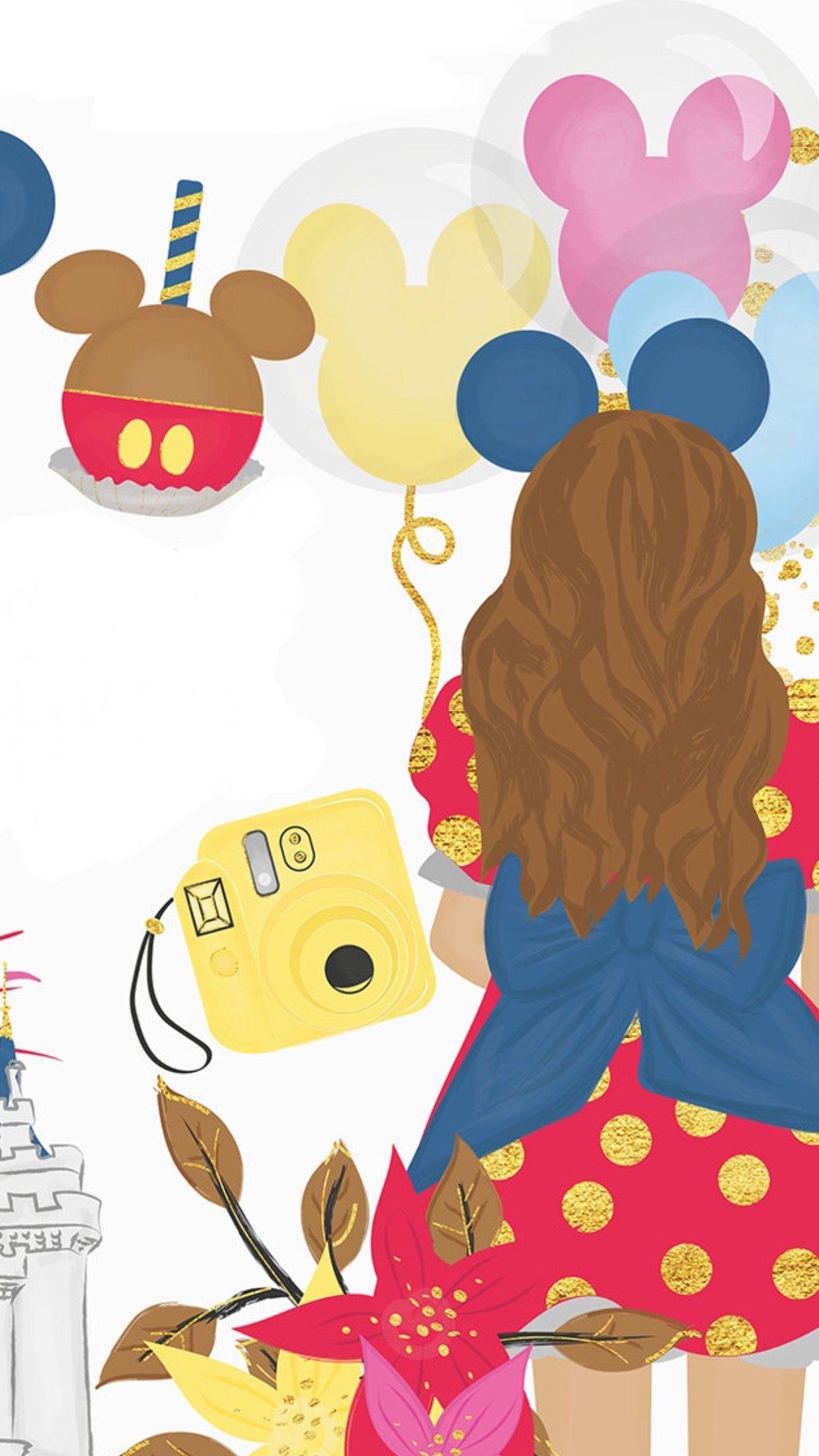 1242x2208 Cute Disney Wallpaper For Girls