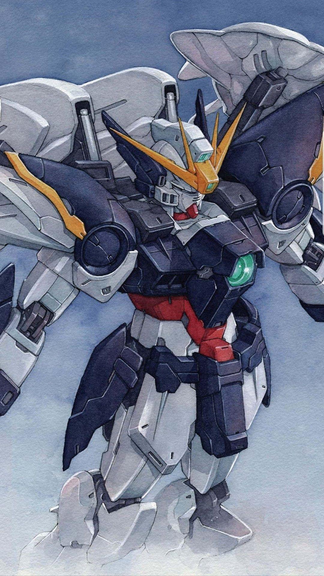 1080x1920 Gundam Wing Zero Custom Wallpaper