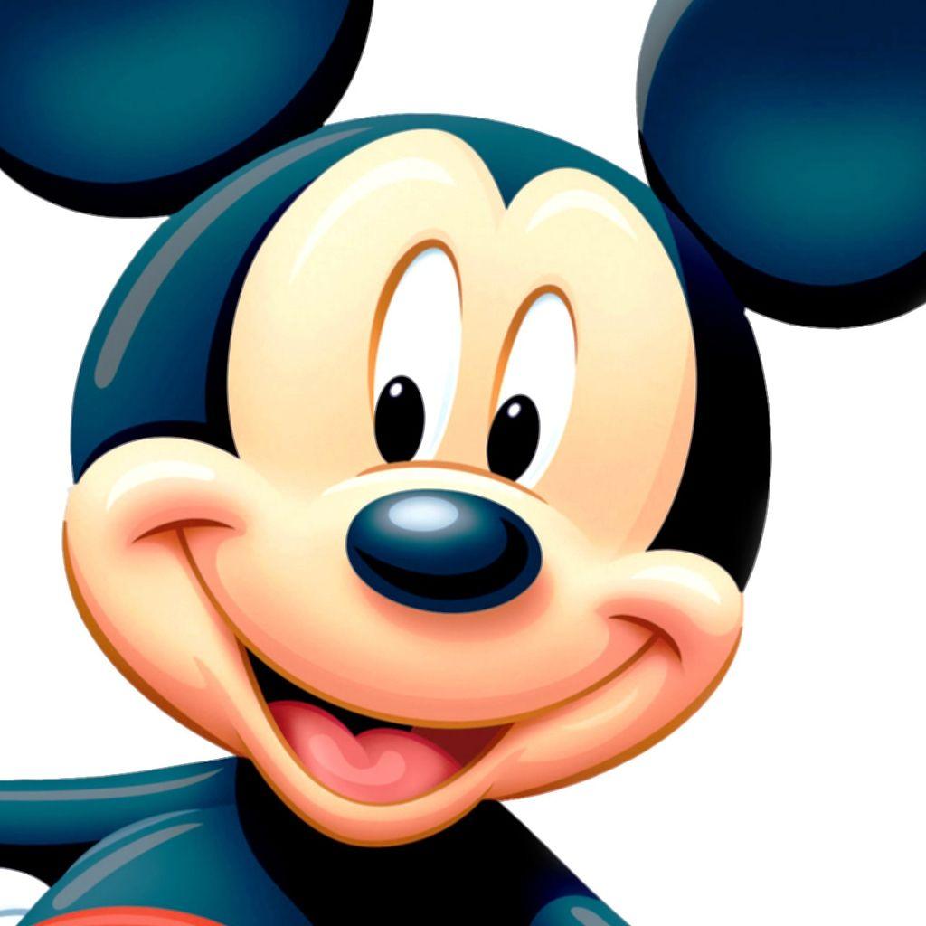 1024x1024 Baby Mouse Face 3D