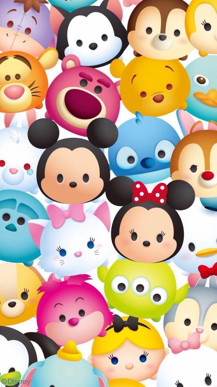 715x1272 Disney Tsum Tsum Wallpaper