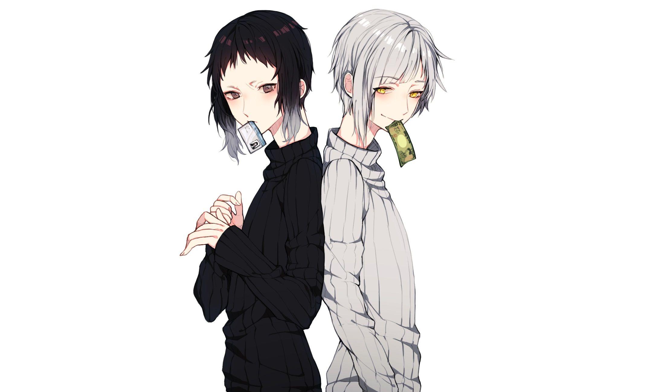 2136x1300 Atsushi Nakajima Bungou Stray Dogs Ry Nosuke Akutagawa Wallpaper:2136x1300