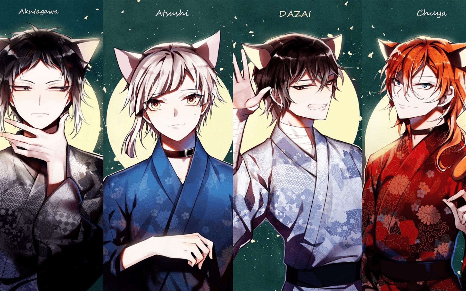 1920x1200 Bungou Stray Dogs Atsushi Wallpaper .