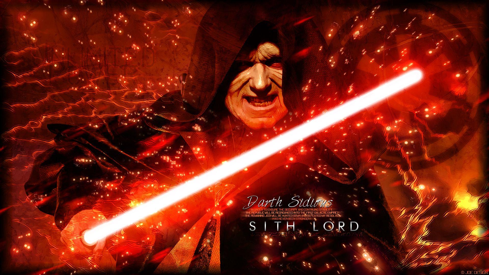 1920x1080 Darth Sidious Wallpaper