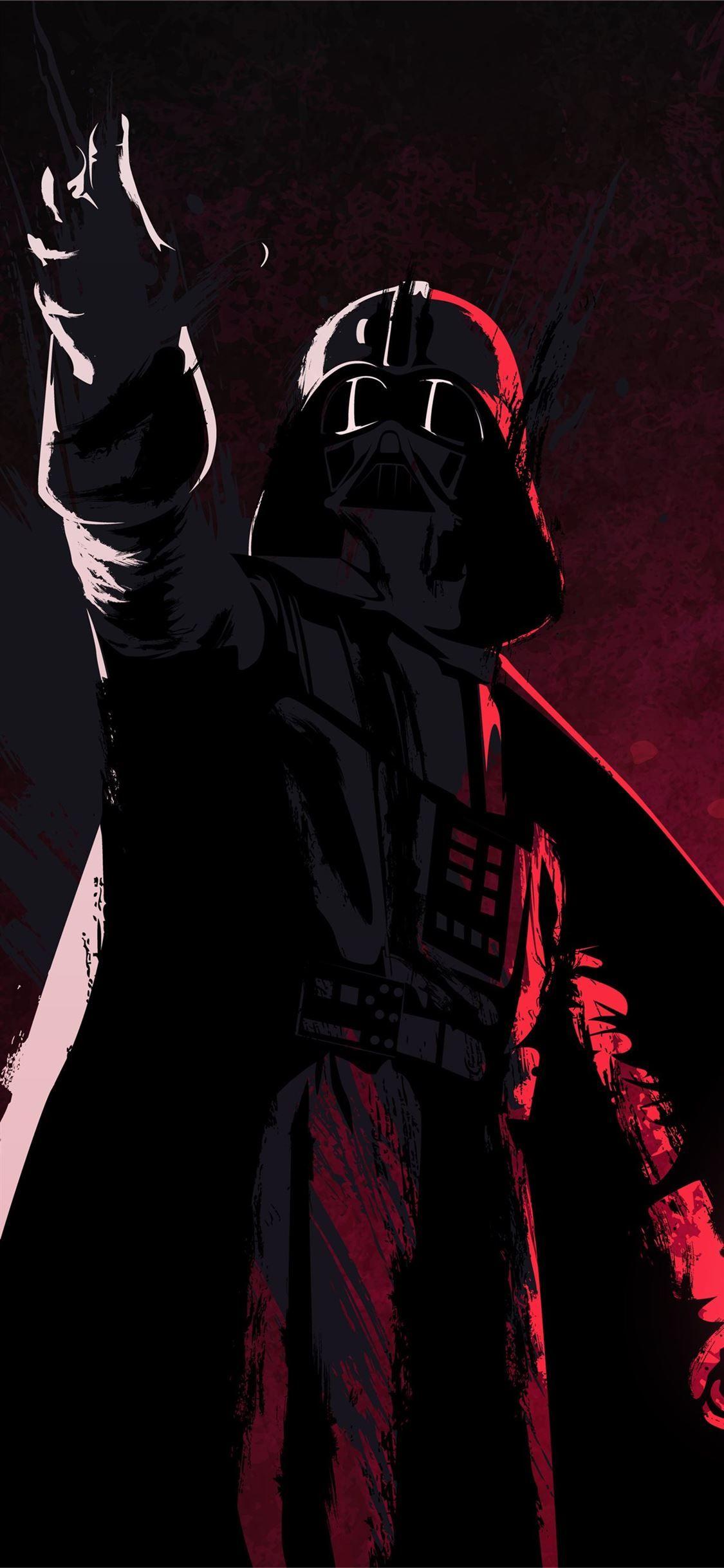 1125x2436 8k darth vader iPhone 11 Wallpaper Free Download