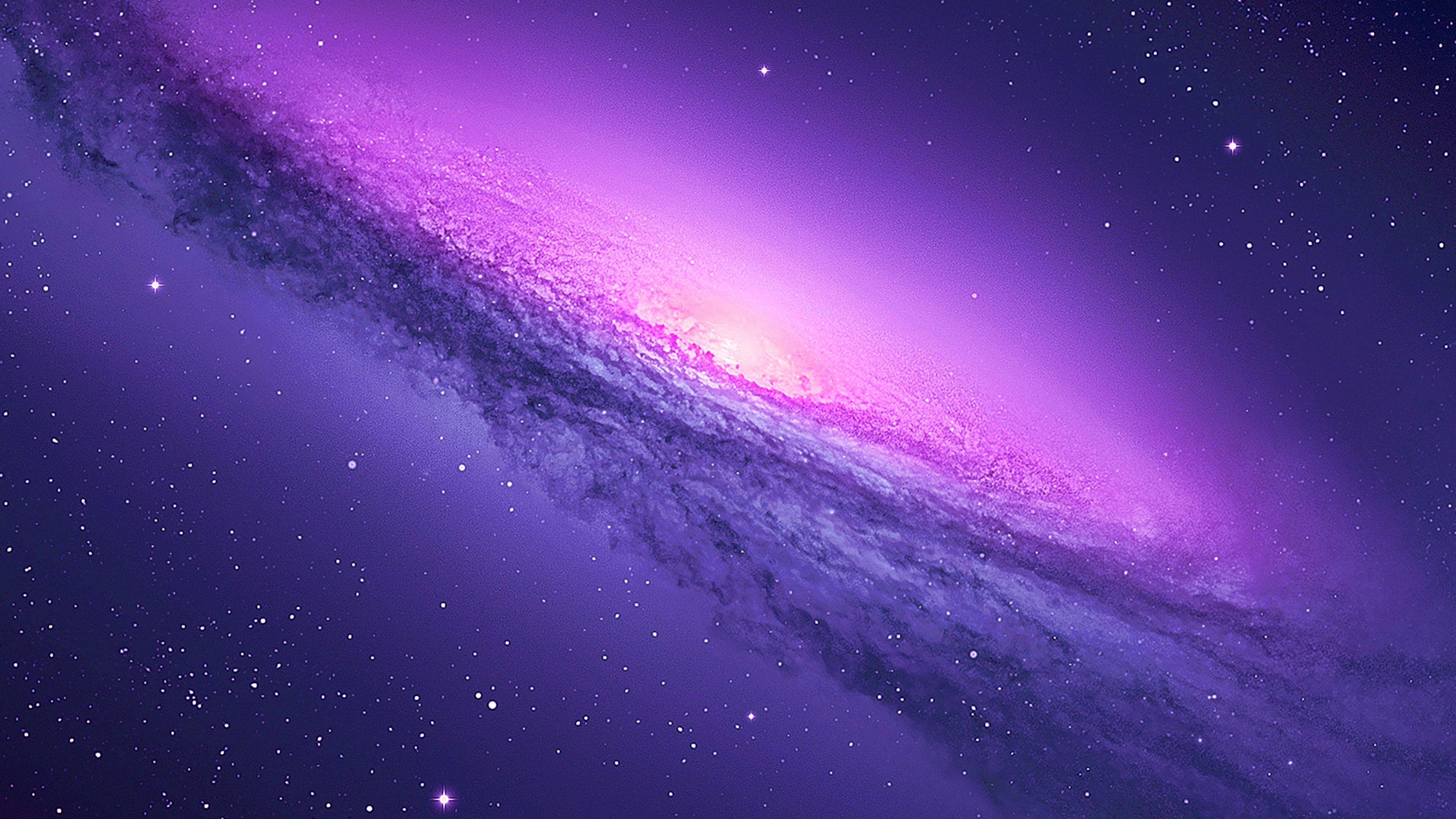 3840x2160 Purple Galaxy Wallpaper 4k HD Wallpaper