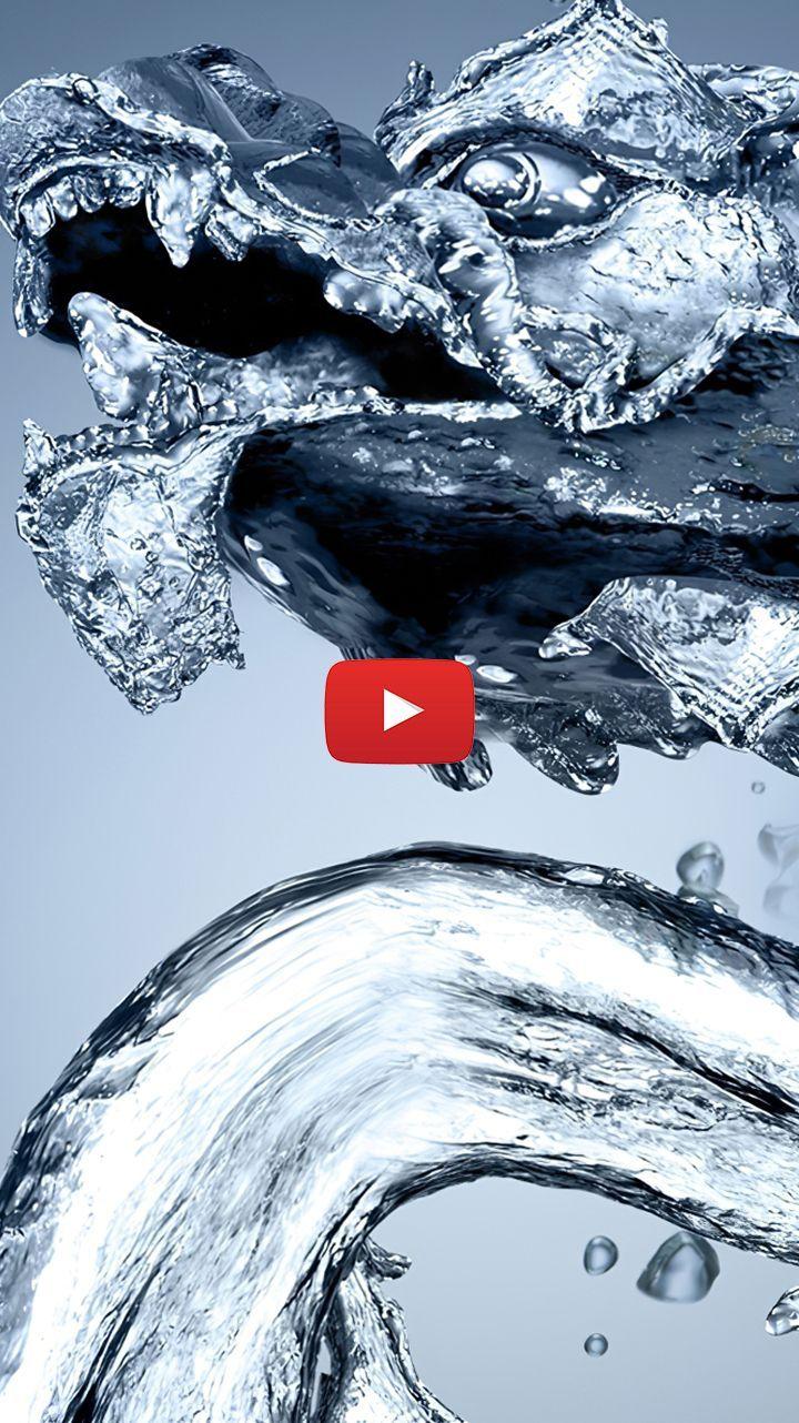 720x1282 chinese water dragon wallpaper. water dragon aesthetic. elemental dragons water. Water live wallpaper, Live wallpaper, Water dragon