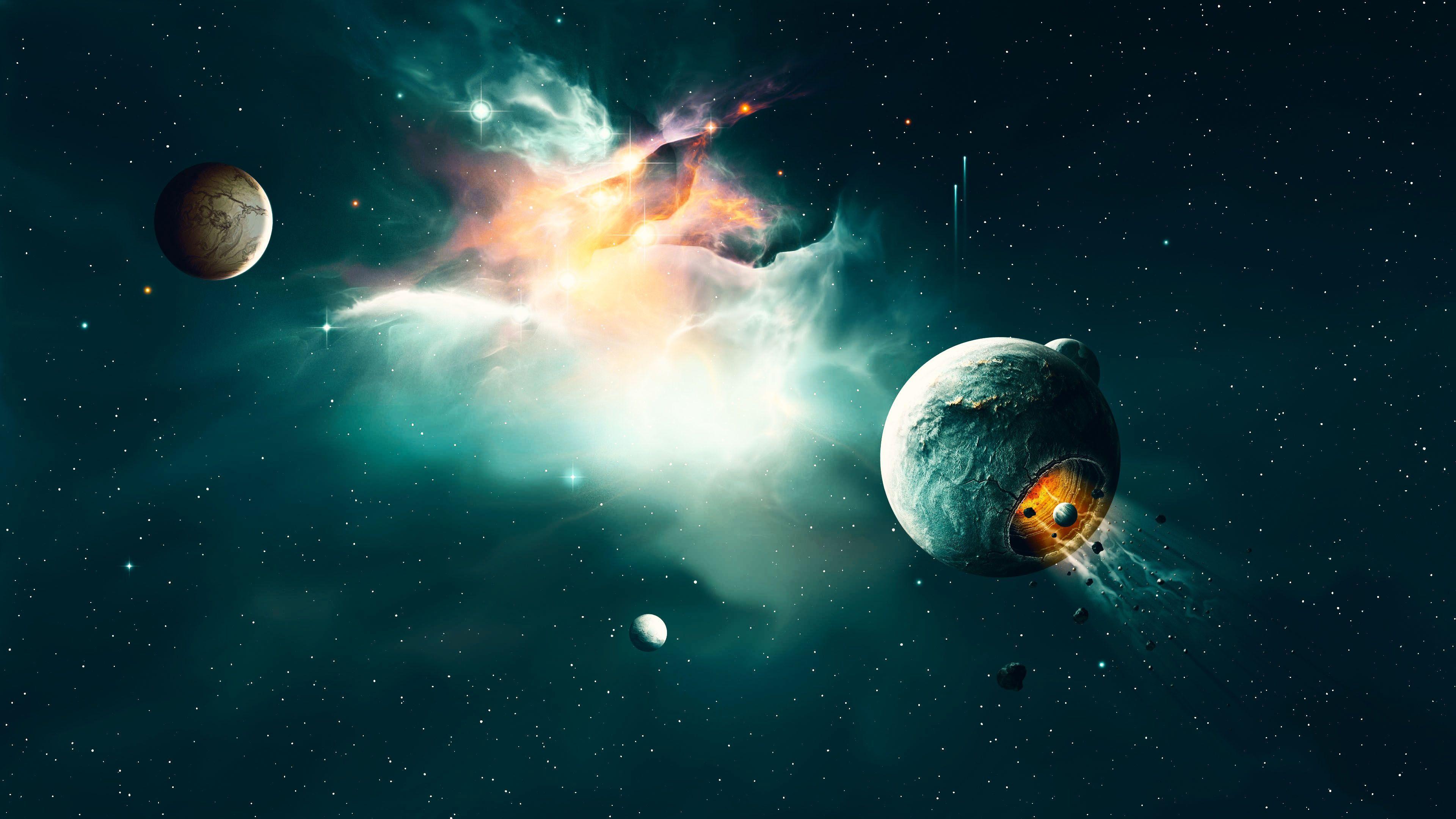 3840x2160 Galaxy Wallpaper Space Universe