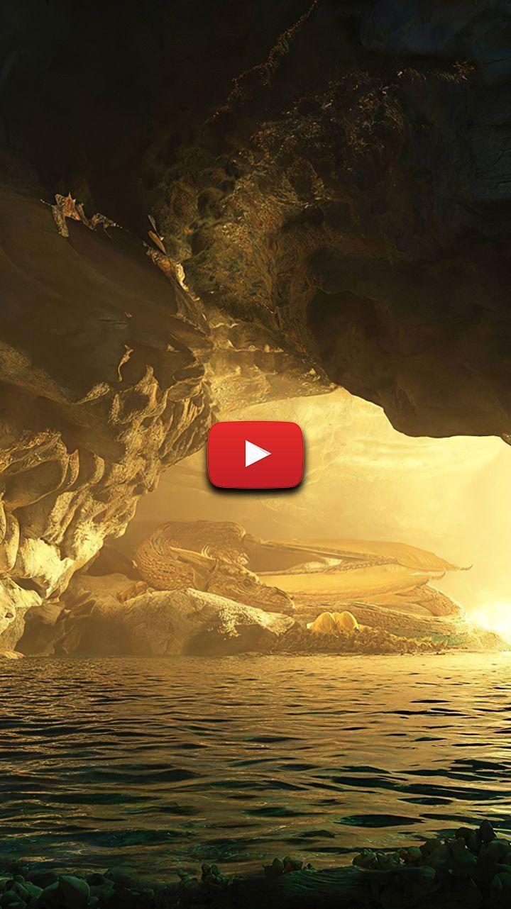 720x1282 dragon cave concept art. dragon cave fantasy art. dragon cave illustration. Live wallpaper, Vegetable dinners, All vegetables