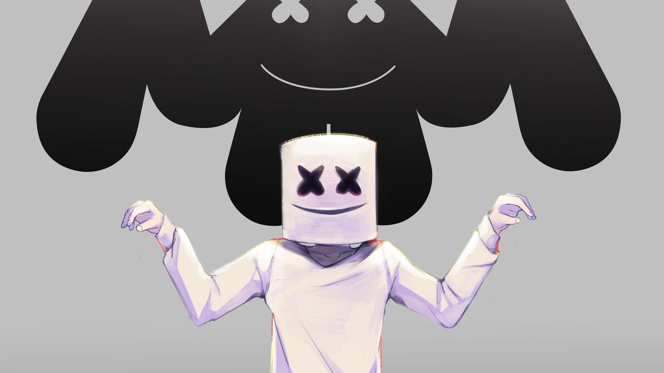 1366x768 Marshmello Dj Artwork 1366x768 Resolution HD 4k Wallpaper, Image, Background, Photo and Picture