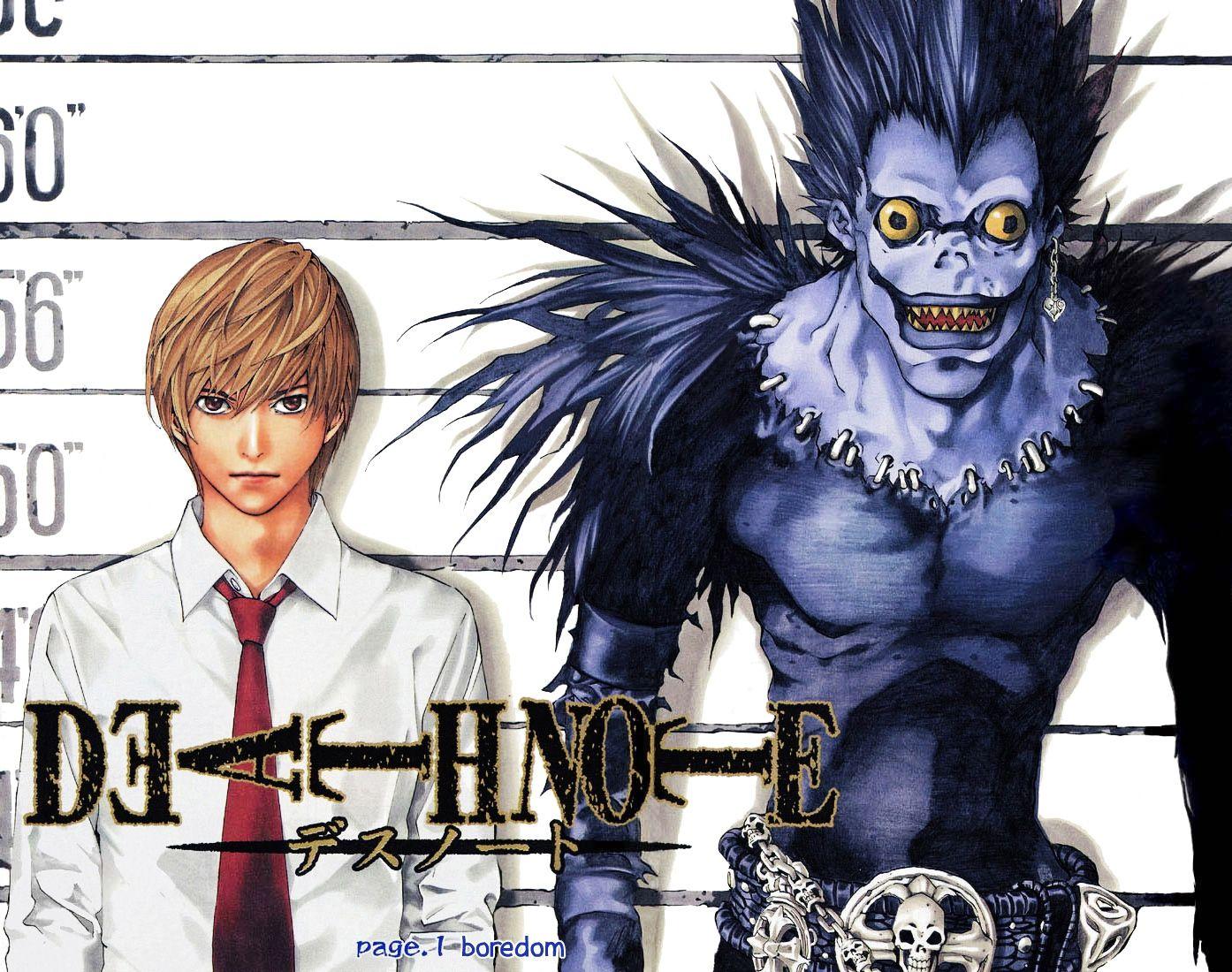 1394x1100 death note ryuk yagami light 1394x1100 wallpaper