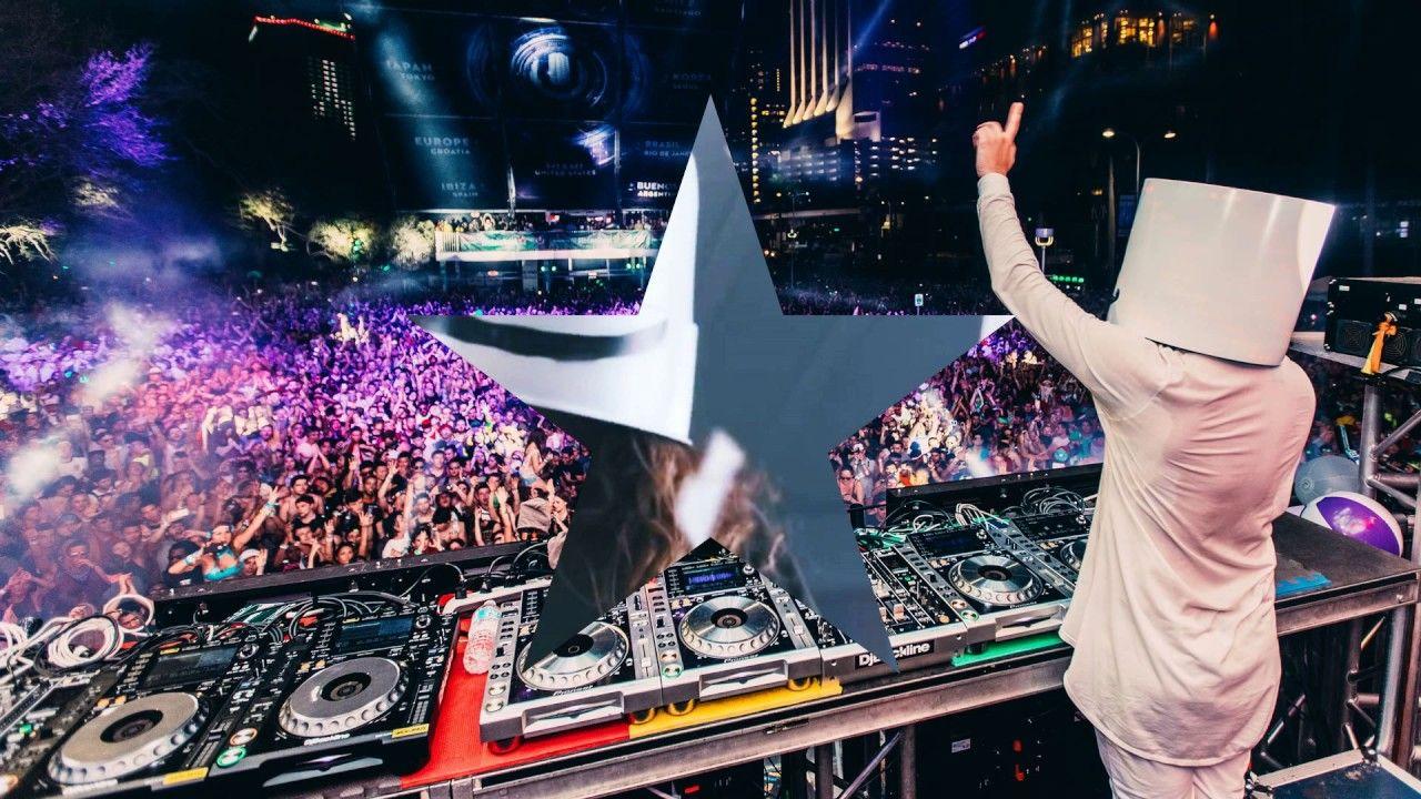 1280x720 Logo Wallpaper Dj Marshmello HD Wallpaper