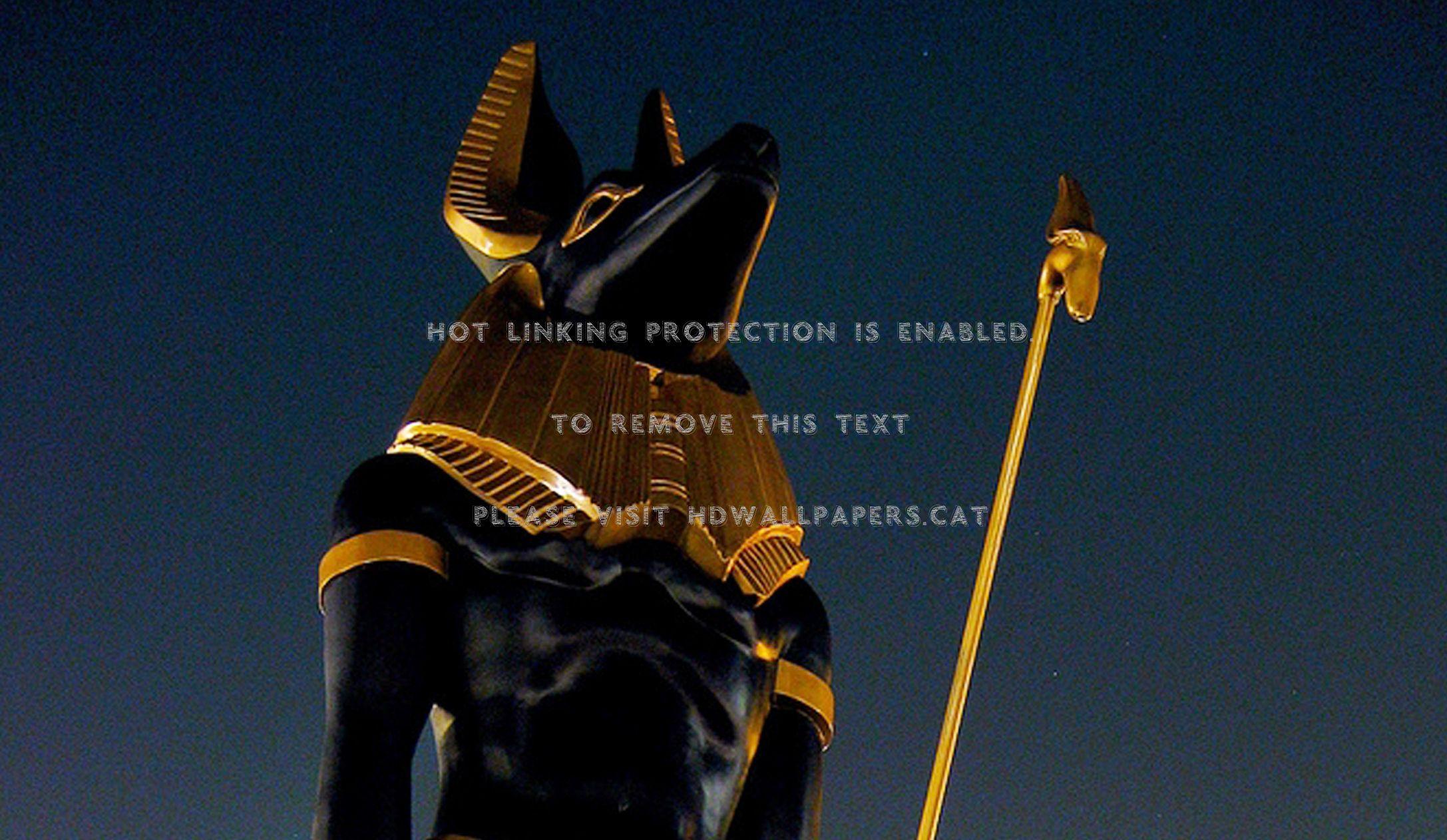 2174x1262 anubis the jackel statue huge egypt god