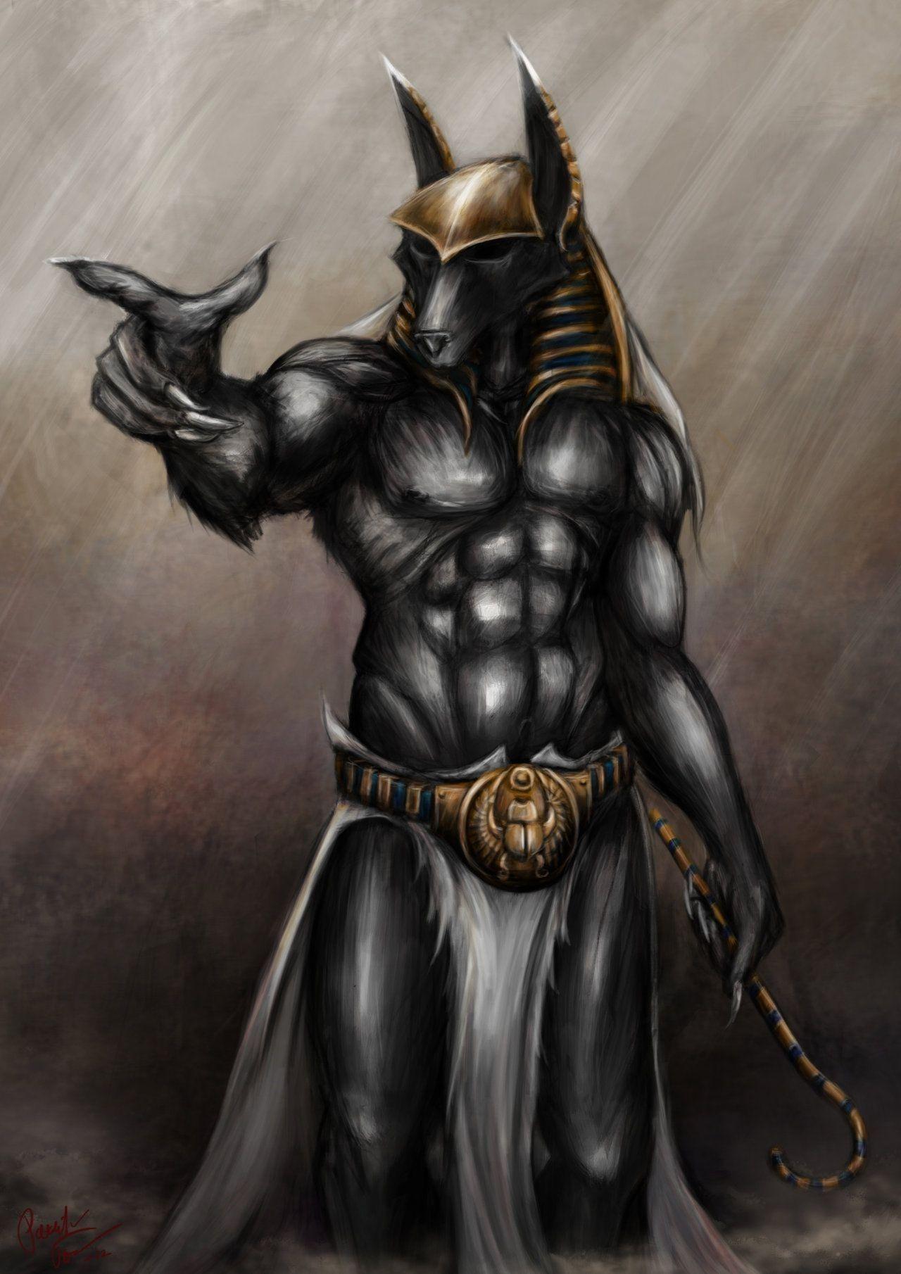 1280x1810 Anubis Egyptian God Wallpaper 4K .