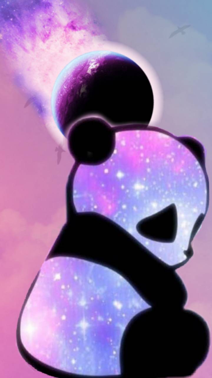 720x1280 Galaxy Panda Wallpaper